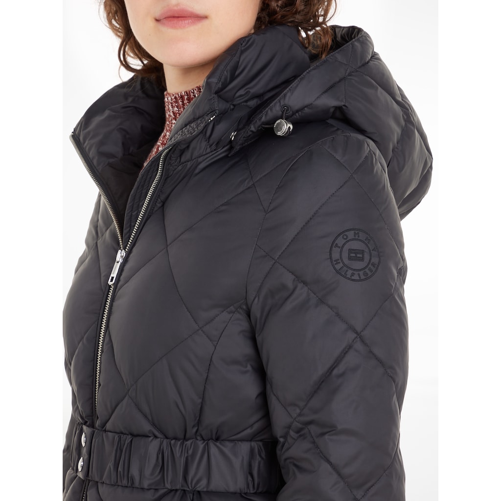 Tommy Hilfiger Steppmantel »ELEVATED BELTED QUILTED COAT«
