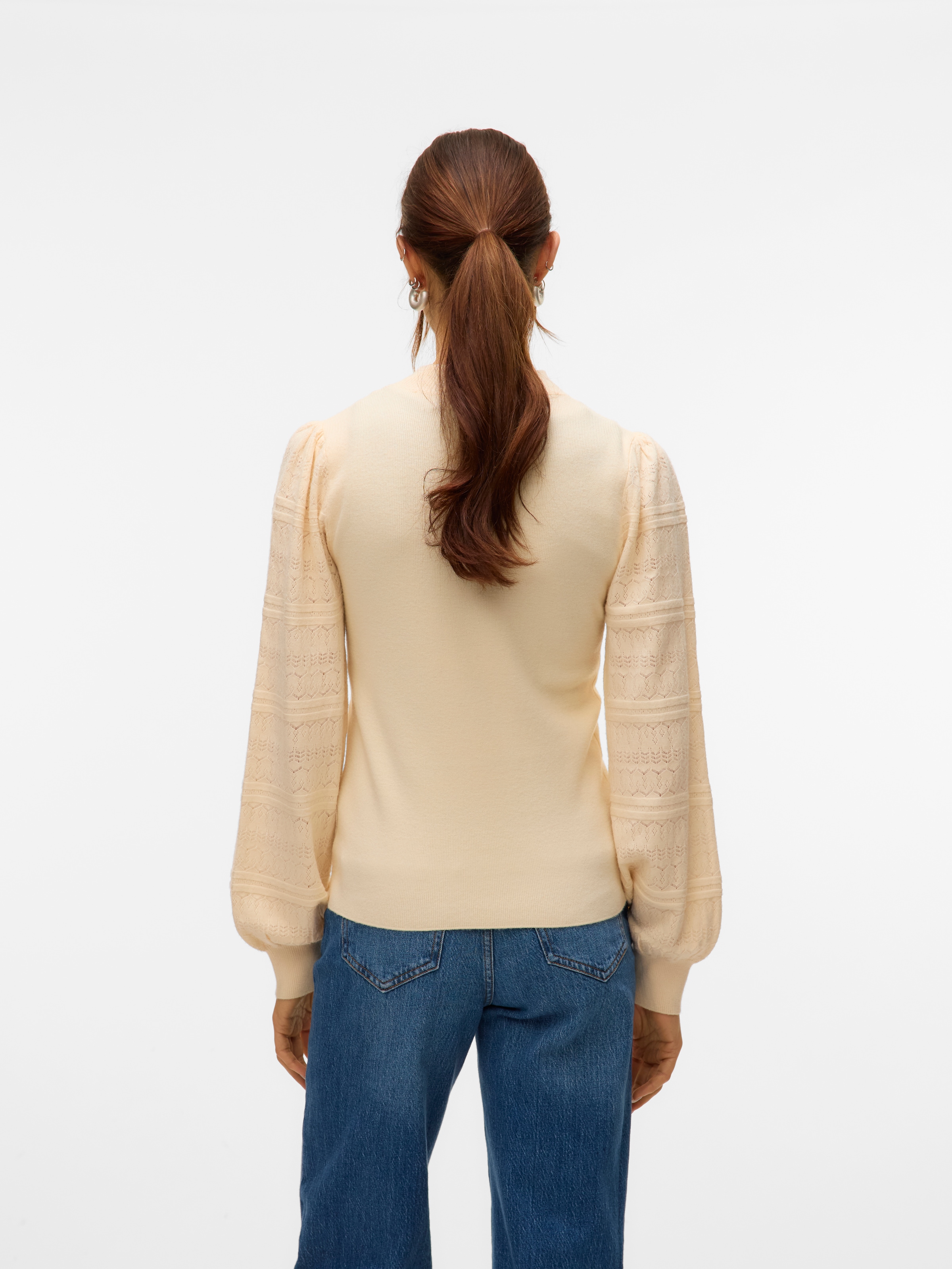 Vero Moda Strickpullover »VMNEWLIMONE LS HIGHNECK PULLOVER BOO«