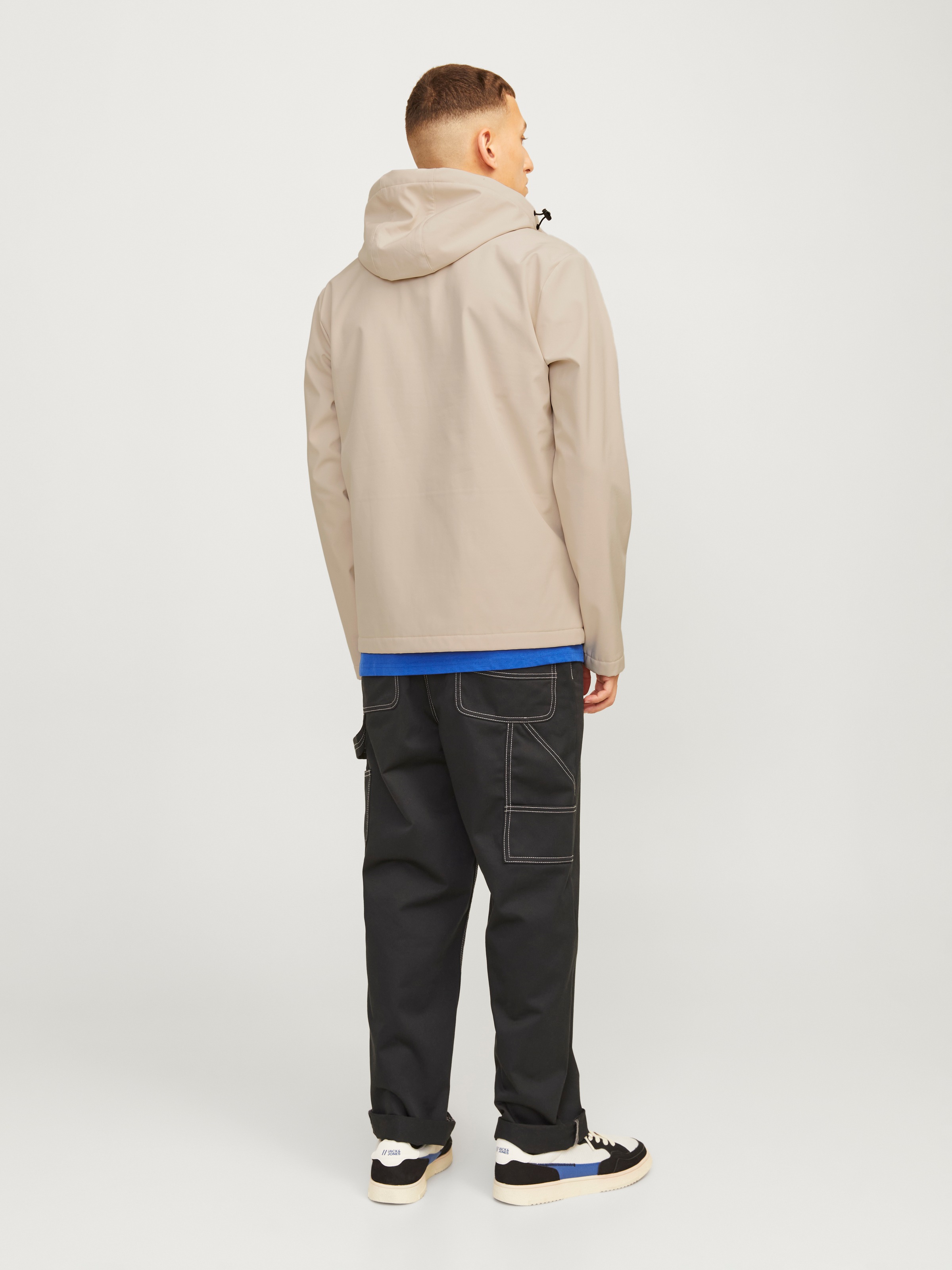 Jack & Jones Softshelljacke »JJTAYLOR SOFTSHELL JACKET«, mit Kapuze