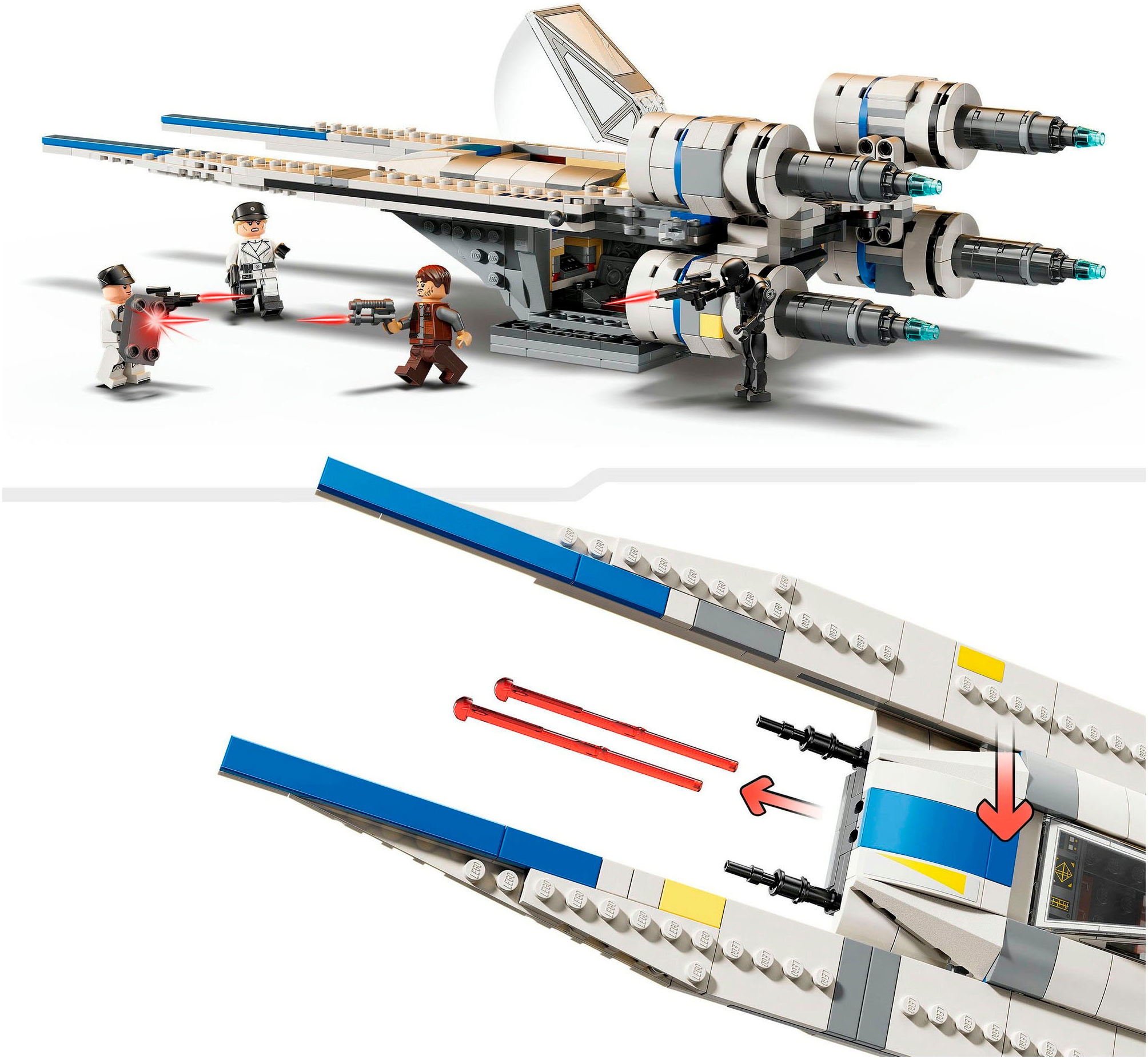 LEGO® Pions de construction »Rebel U-Wing Starfighter (75399), LEGO Star Wars ™« Made in Europe