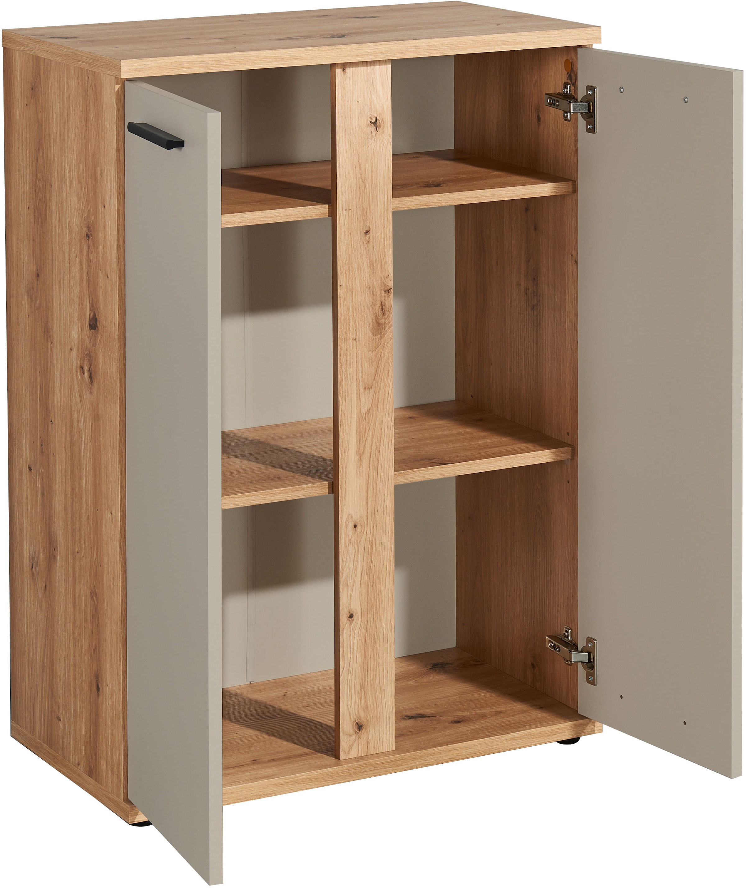 BEGA OFFICE Stauraumschrank »Kanada« 1 Stk. tlg. BxHxT: 68x95x38 cm, Softclose für Türen