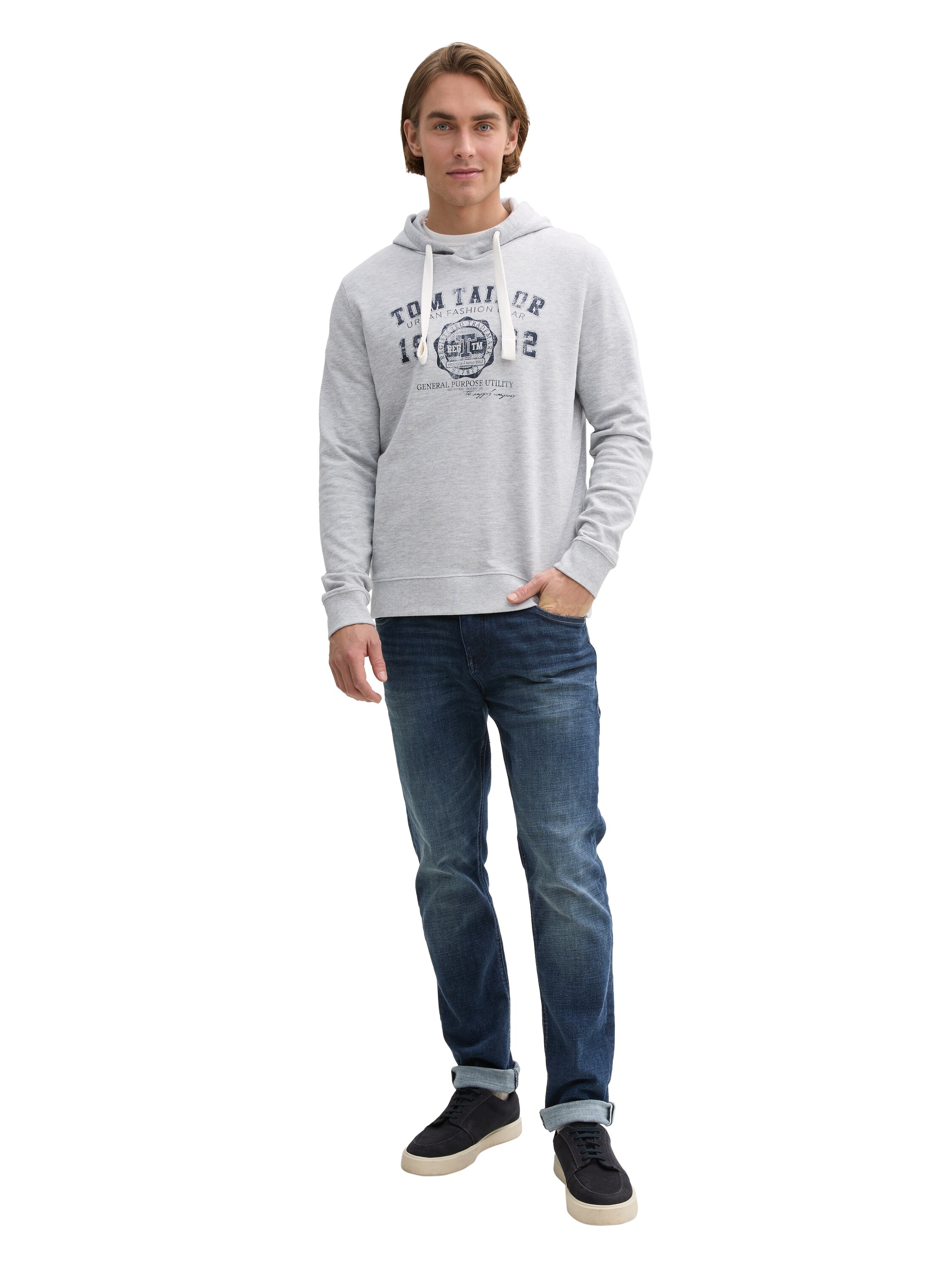 TOM TAILOR Hoodie, mit Logo Print