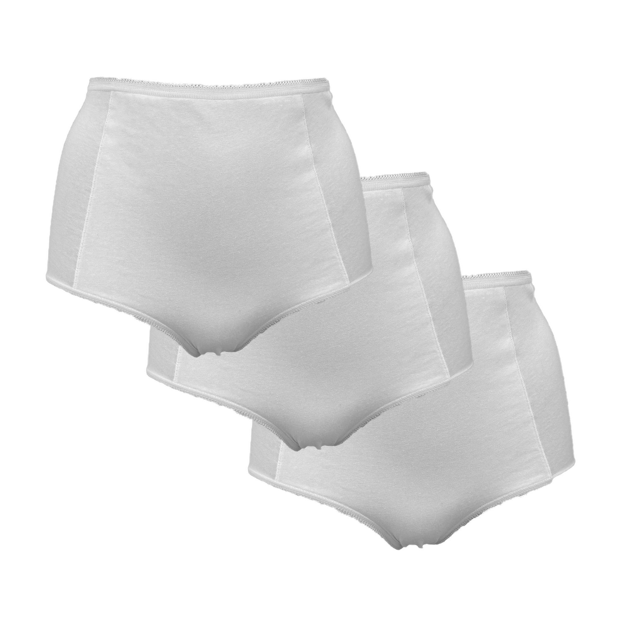 Image of My Basic Slip 3er Pack, basic, eng, elastisch, bequem, weich, mit Bund, Baumwollmix