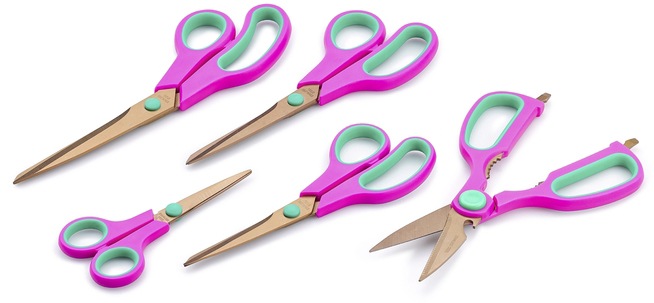 Image of Maximex Universalschere, (Set, 5 tlg.), Titan beschichtet bei Ackermann Versand Schweiz