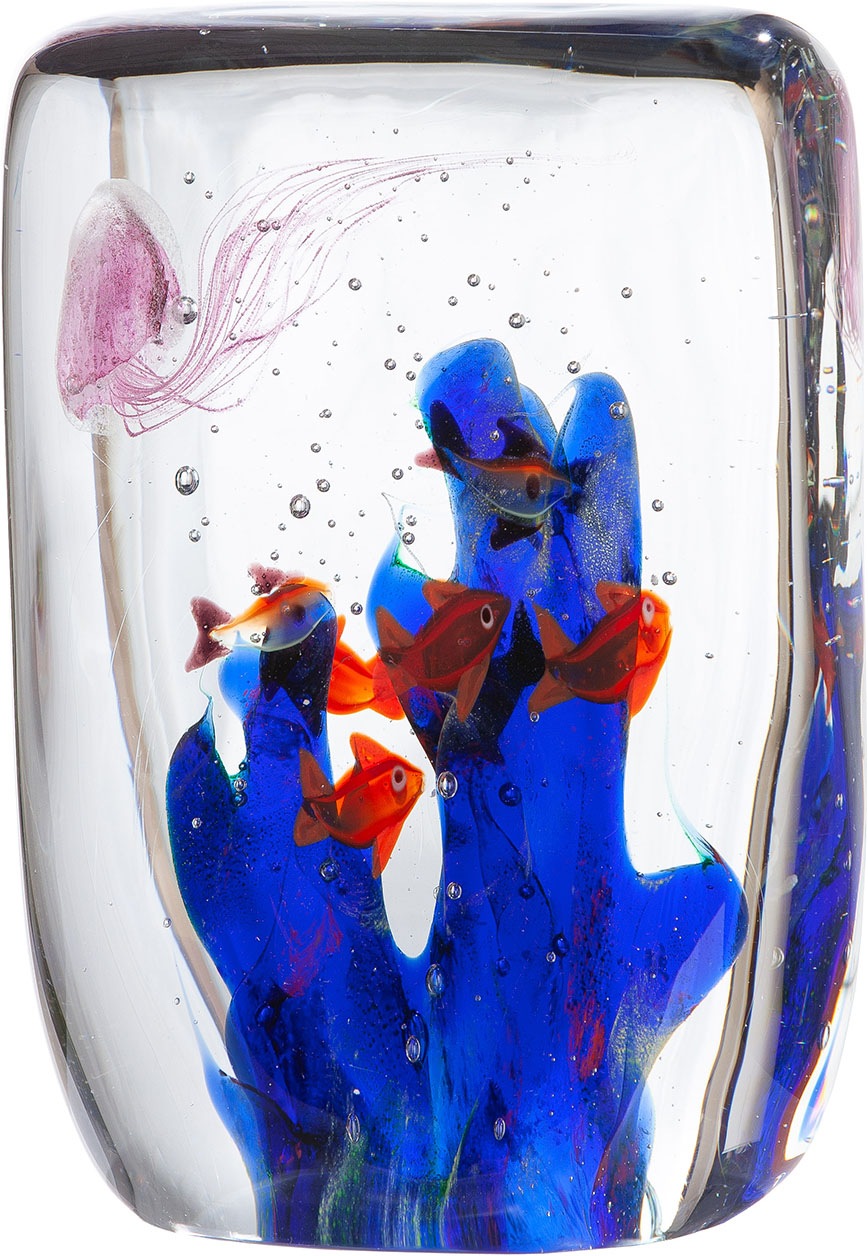 Image of GILDE Skulptur "Dekoobjekt Quader Riff"