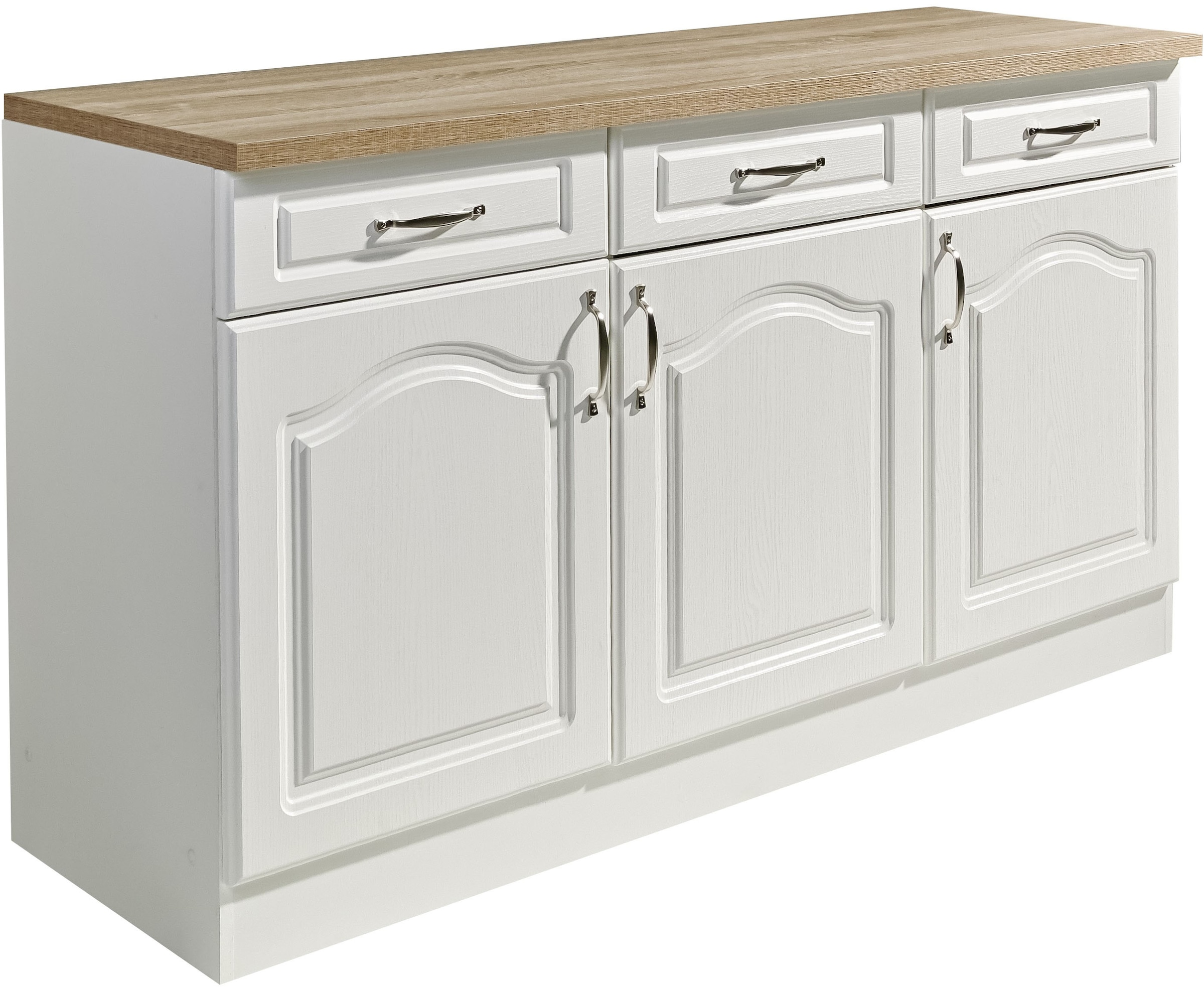 wiho Küchen Unterschrank »Linz« 150 cm breit, in Landhaus-Optik
