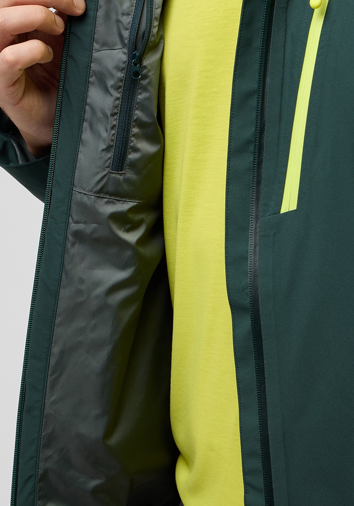 Jack Wolfskin Funktionsjacke »EAGLE PEAK 2L JKT M«, mit Kapuze