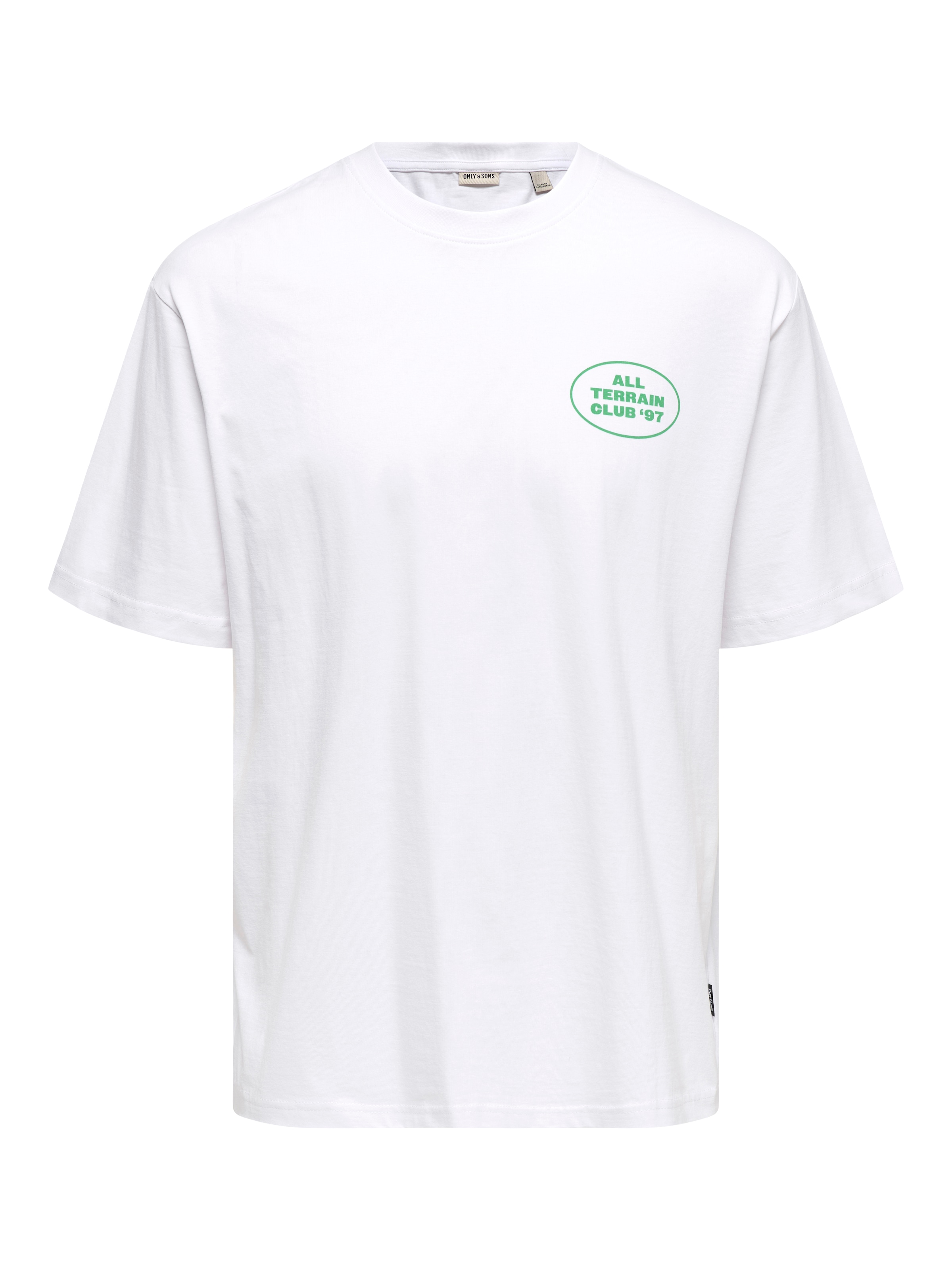 ONLY & SONS T-shirt »ONSNATHAN RLX SS TEE NOOS« Baumwolle, relaxed fit