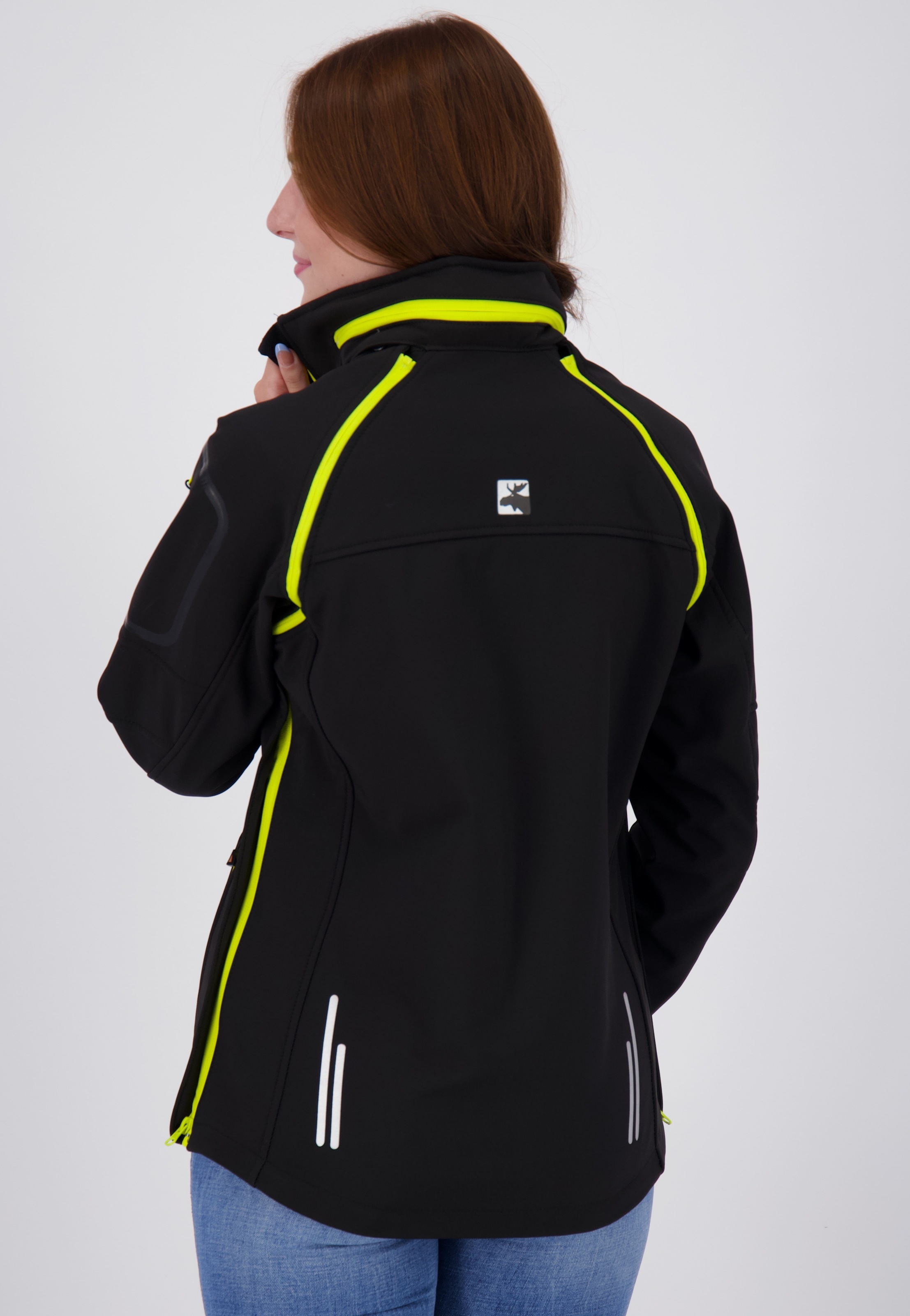 DEPROC Active Softshelljacke »STANLEY PEAK WOMEN«, abtrennbare Ärmel