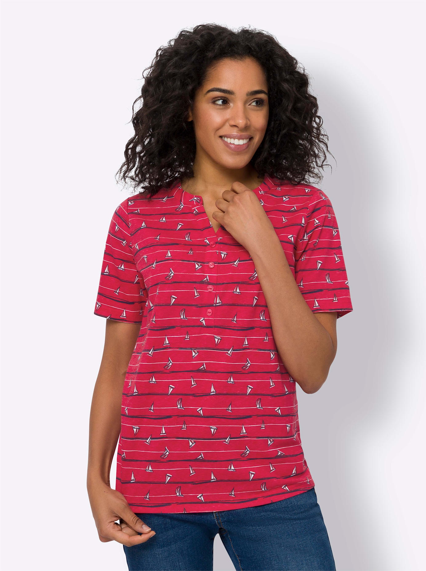 Classic Basics Kurzarmshirt »Kurzarm-Shirt« 1 Stk. tlg.