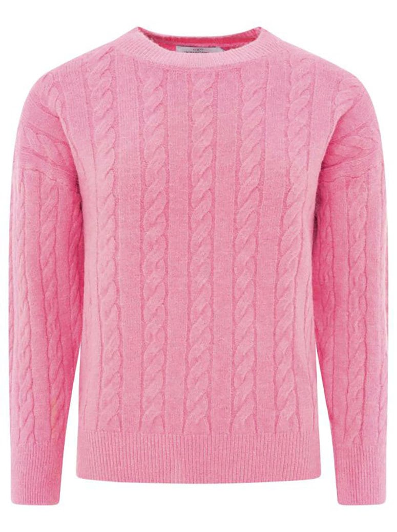 Zwillingsherz Pull en tricot »"Zopfstrick"« Rundhalsausschnitt, Zopfstrick, Langarm