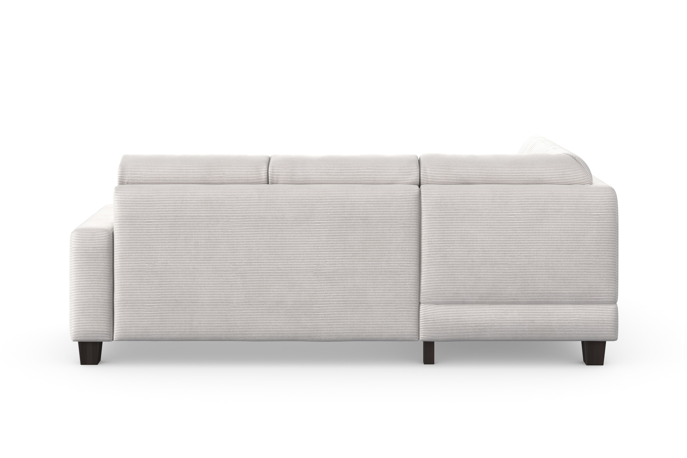 Home affaire Canapé d'angle »Summer L-Form« mit Ottomane, mit oder ohne Bettfunktion und Bettkasten, Cord-Bezug