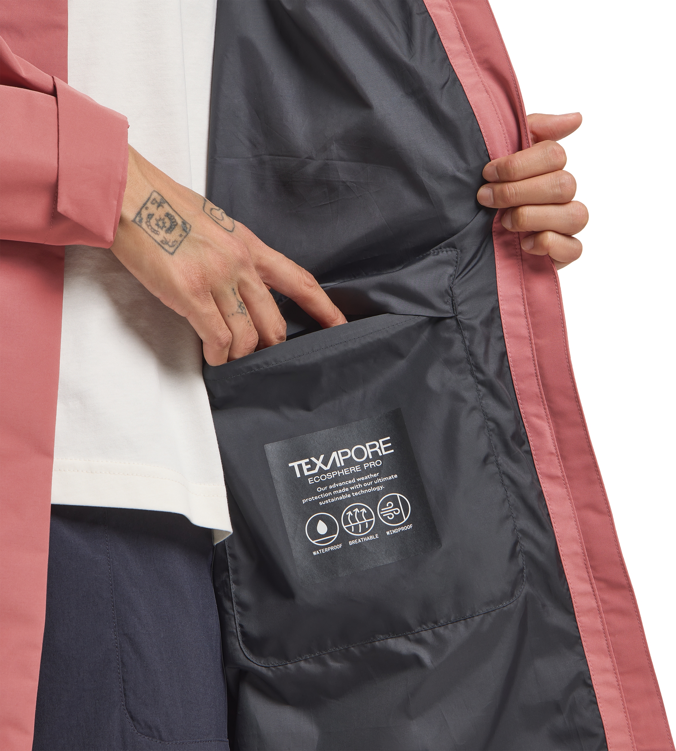 Jack Wolfskin Funktionsmantel »TERRAVIEW 2L COAT W«