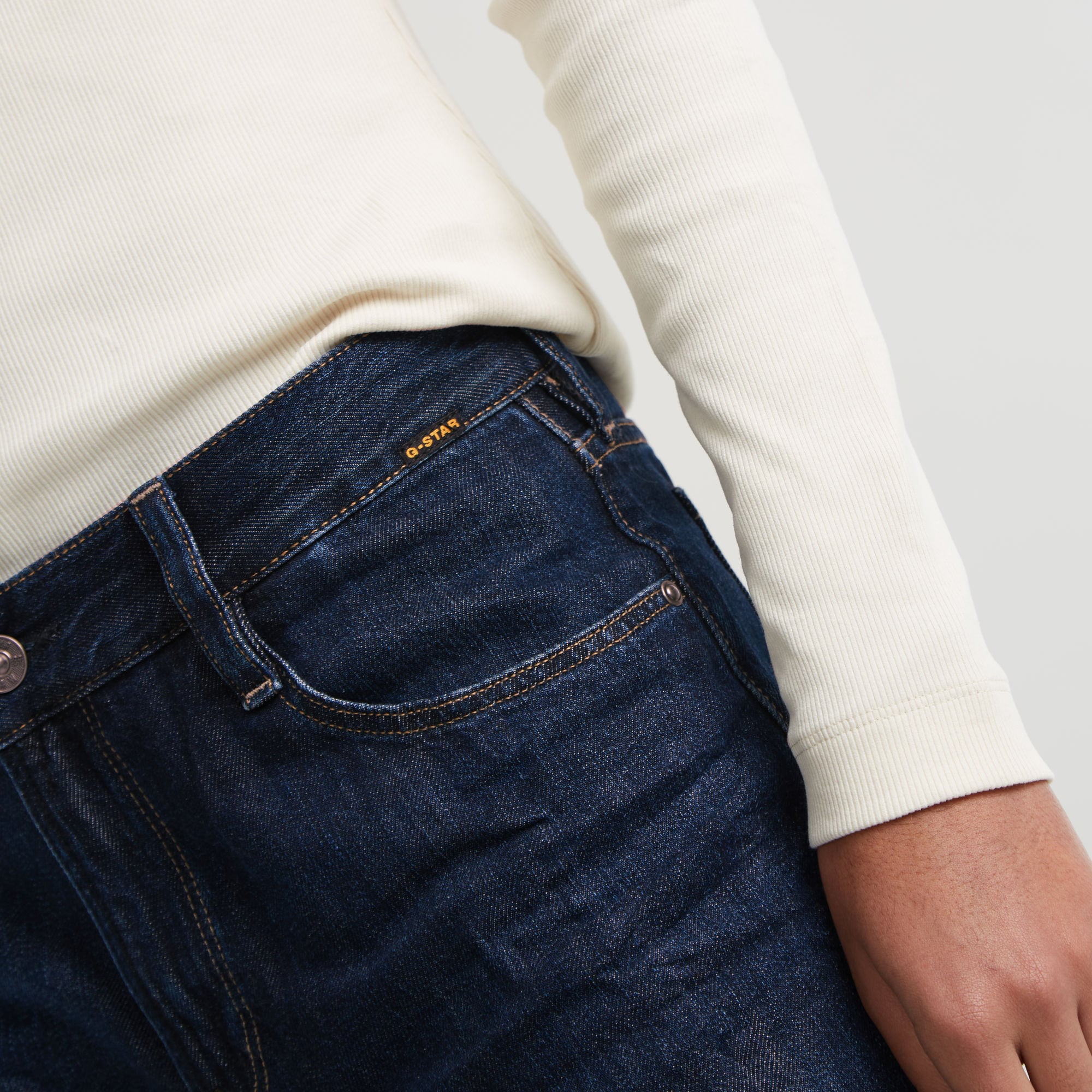 G-STAR Loose-fit-Jeans »Judee Loose Wmn« mit innenliegender Münztasche