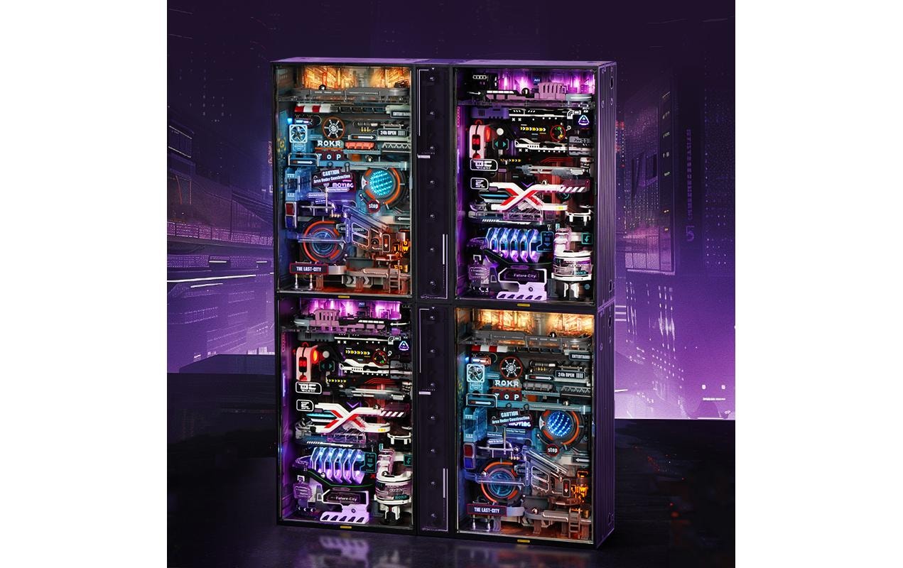   Spielbausteine »RoboTime The Future City 140-teilig«