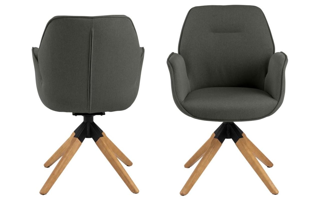 AC Design Chaise de salle à manger »Alma« () 1 cuismit eleganten Kedern, Drehstuhl mit Rückholfunktion