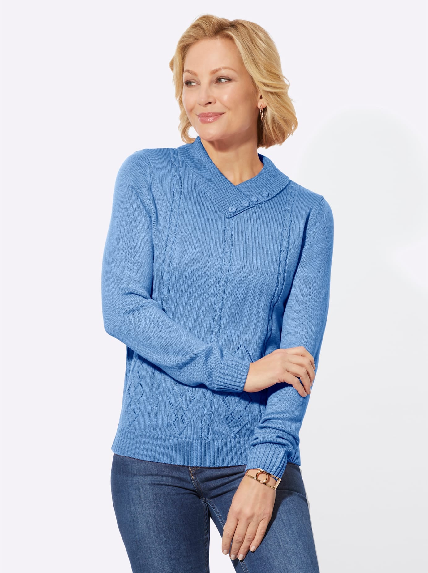 Classic Basics V-Ausschnitt-Pullover »Pullover«