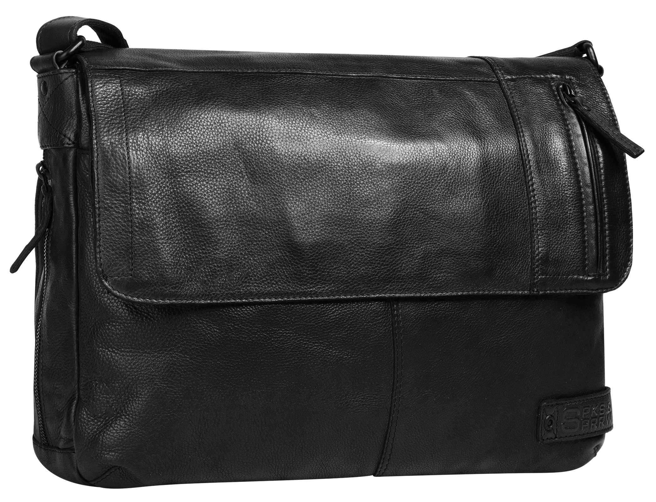 Spikes & Sparrow Messenger Bag echt Leder