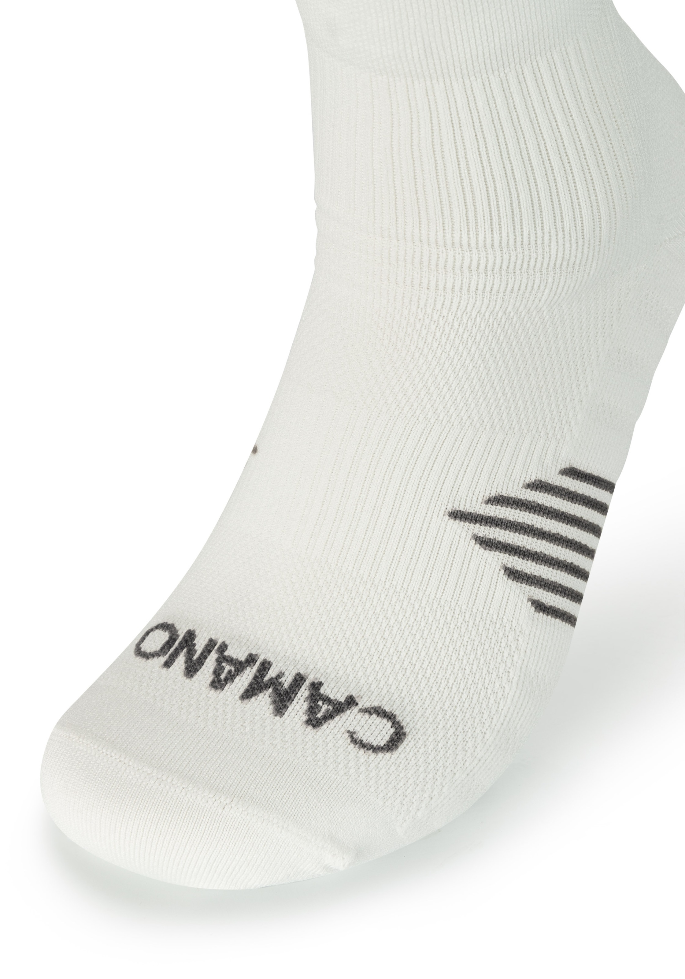 Camano Kurzsocken »function«, (4 Paar), Performance, Multi Sportsocken, Fussgewölbe-Stütze, gepolsterte Sohle