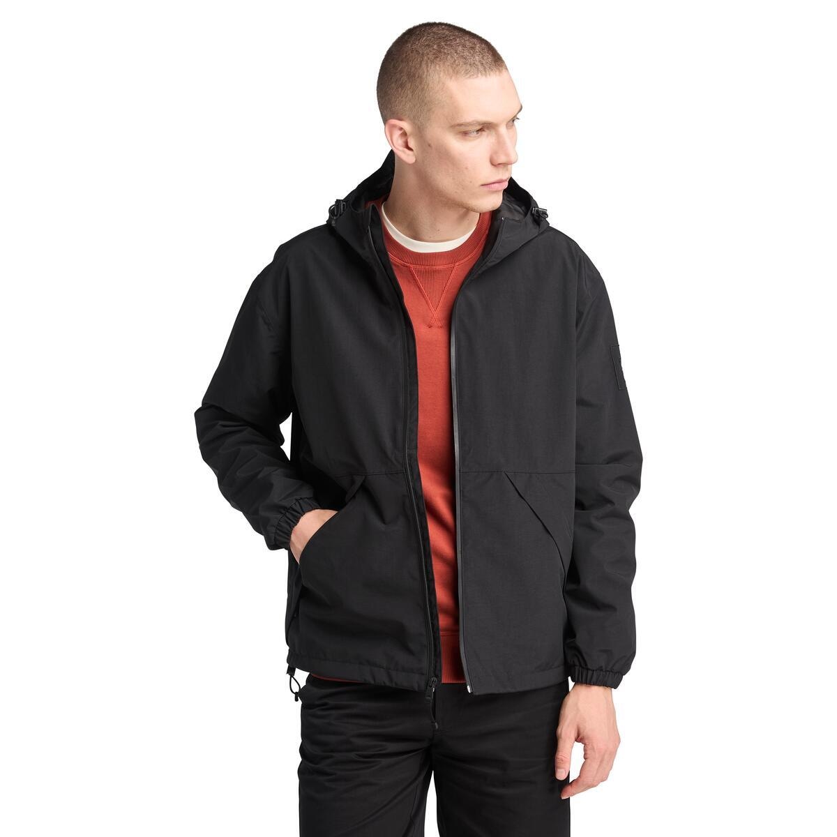 Image of Timberland Regenjacke "Mens Waterproof Shell Jacket" mit Kapuze Wasser- & Winddicht & Atmungsaktiv