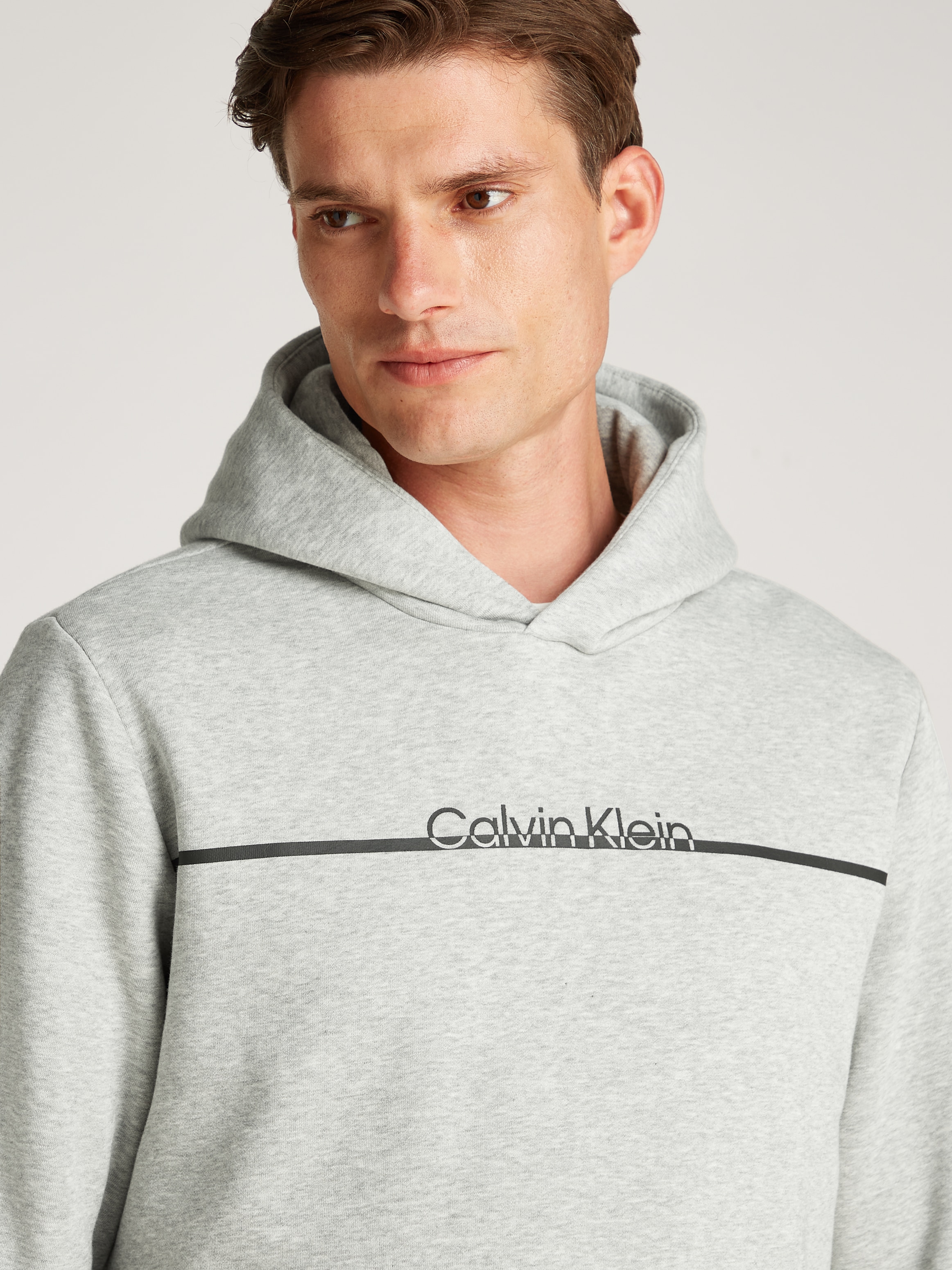 Calvin Klein Sweatshirt »SPLIT LINE LOGO HOODIE«, mit Logoprint