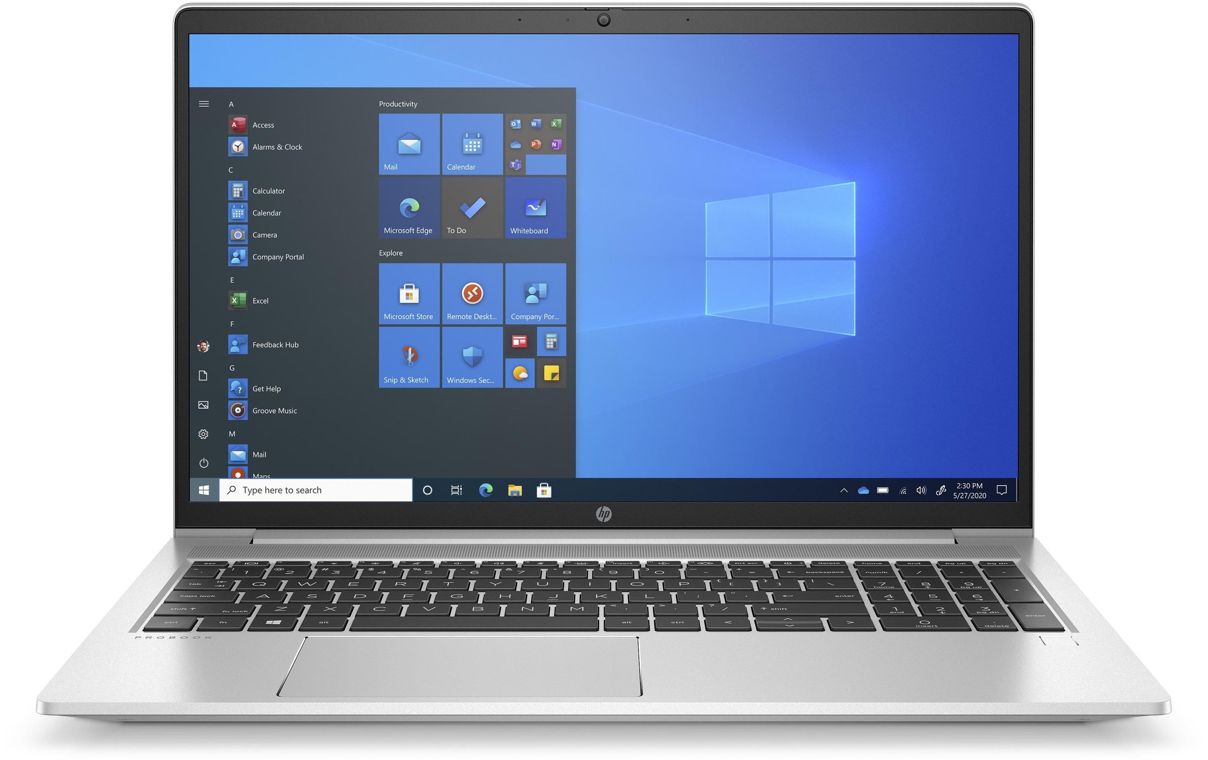 Image of HP Business-Notebook »450 G8 5B6A7ES«, (39,46 cm/15,6 Zoll), Intel, Core i5, Iris Xe Graphics, 256 GB SSD bei Ackermann Versand Schweiz