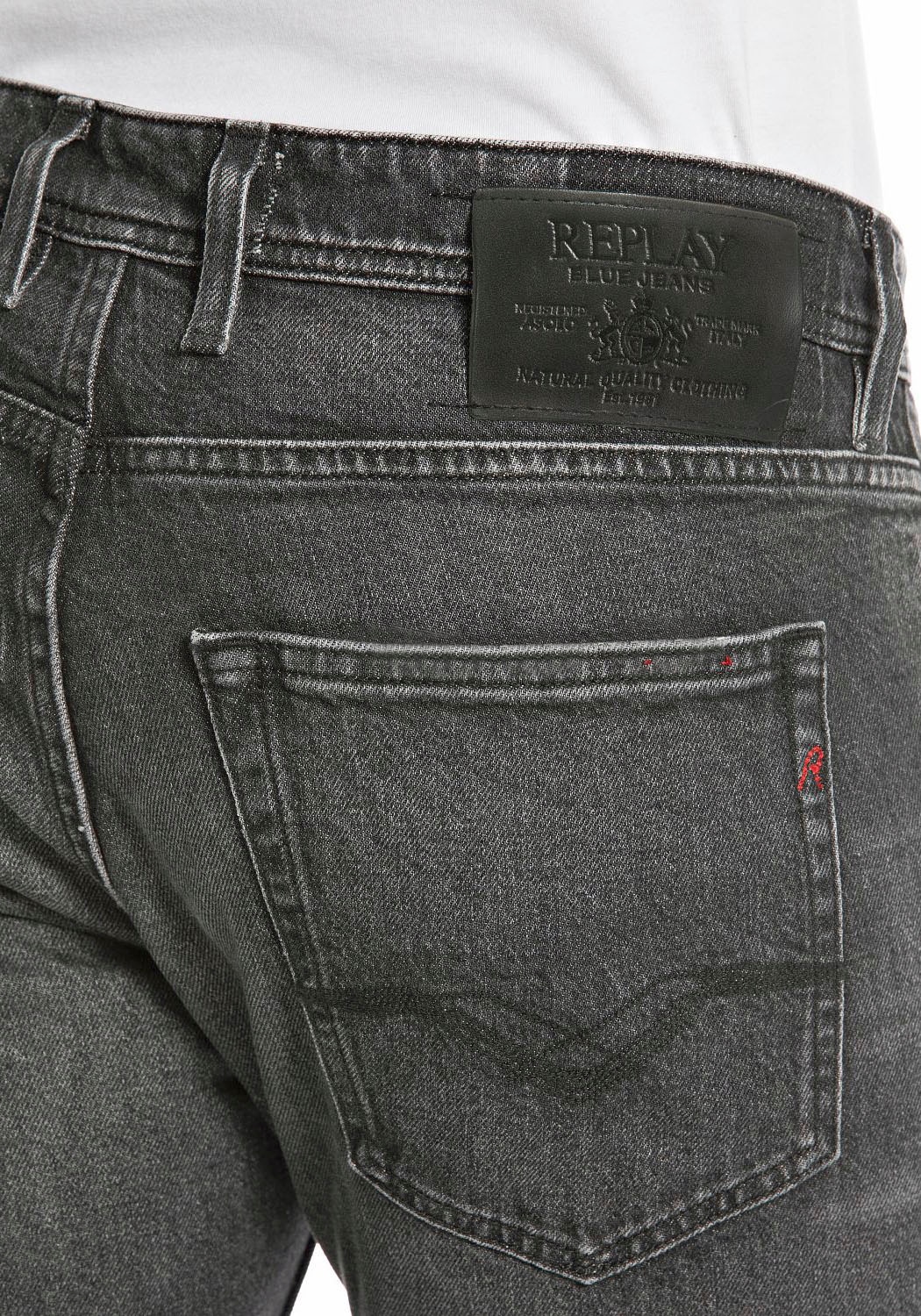 Replay Straight-Jeans »GROVER«, in vielen verschiedenen Waschungen, mit Stretch