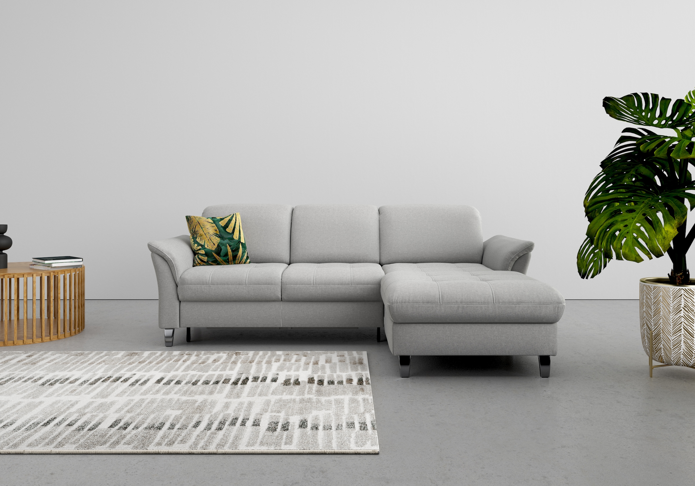 Image of sit&more Ecksofa "Maggiore L-Form" wahlweise mit Kopfteilverstellung, Bettfunktion und Bettkasten