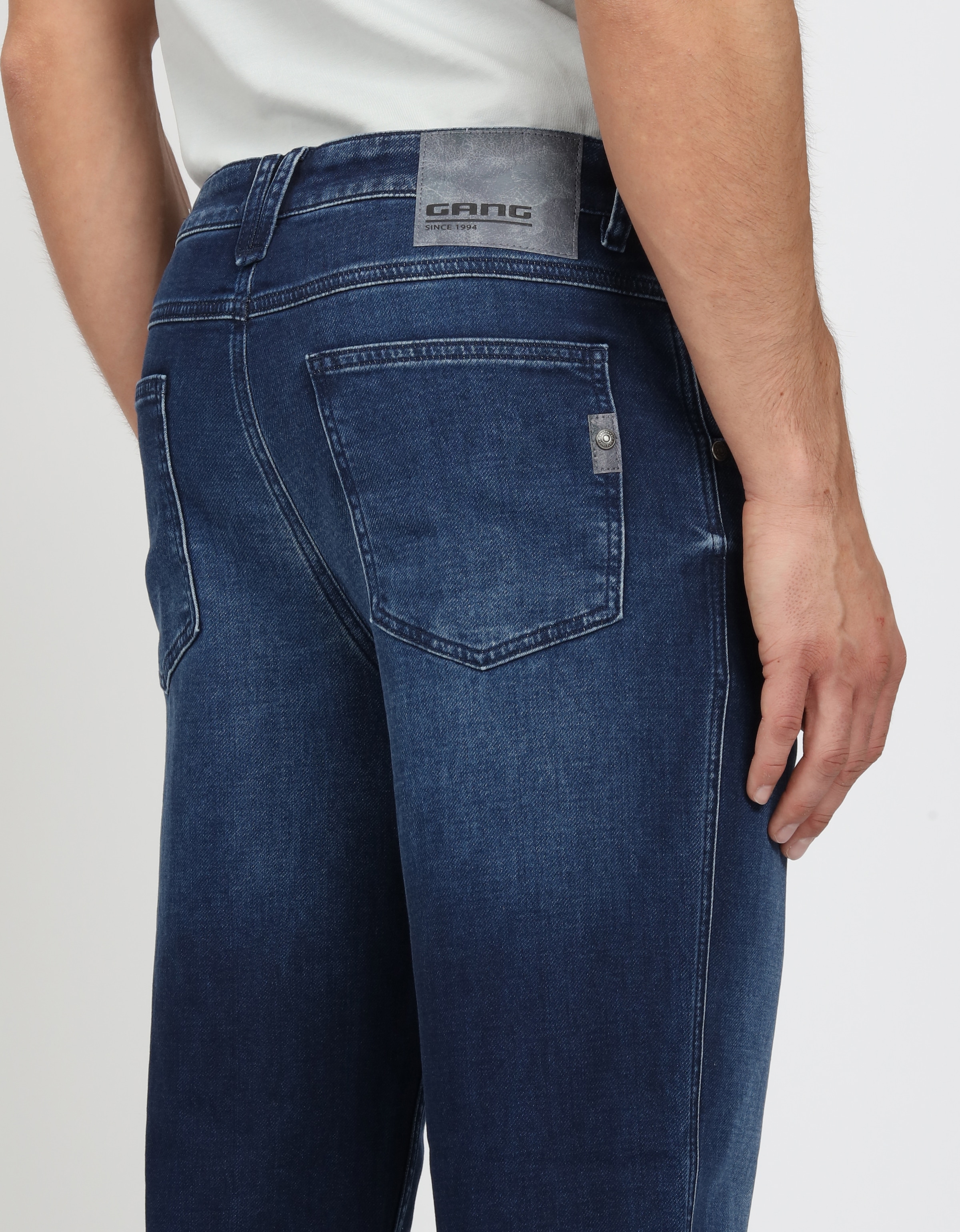 GANG Relax-fit-Jeans »94MARCO«, im Jogger Style mit charakteristischem Doppelbunddetail