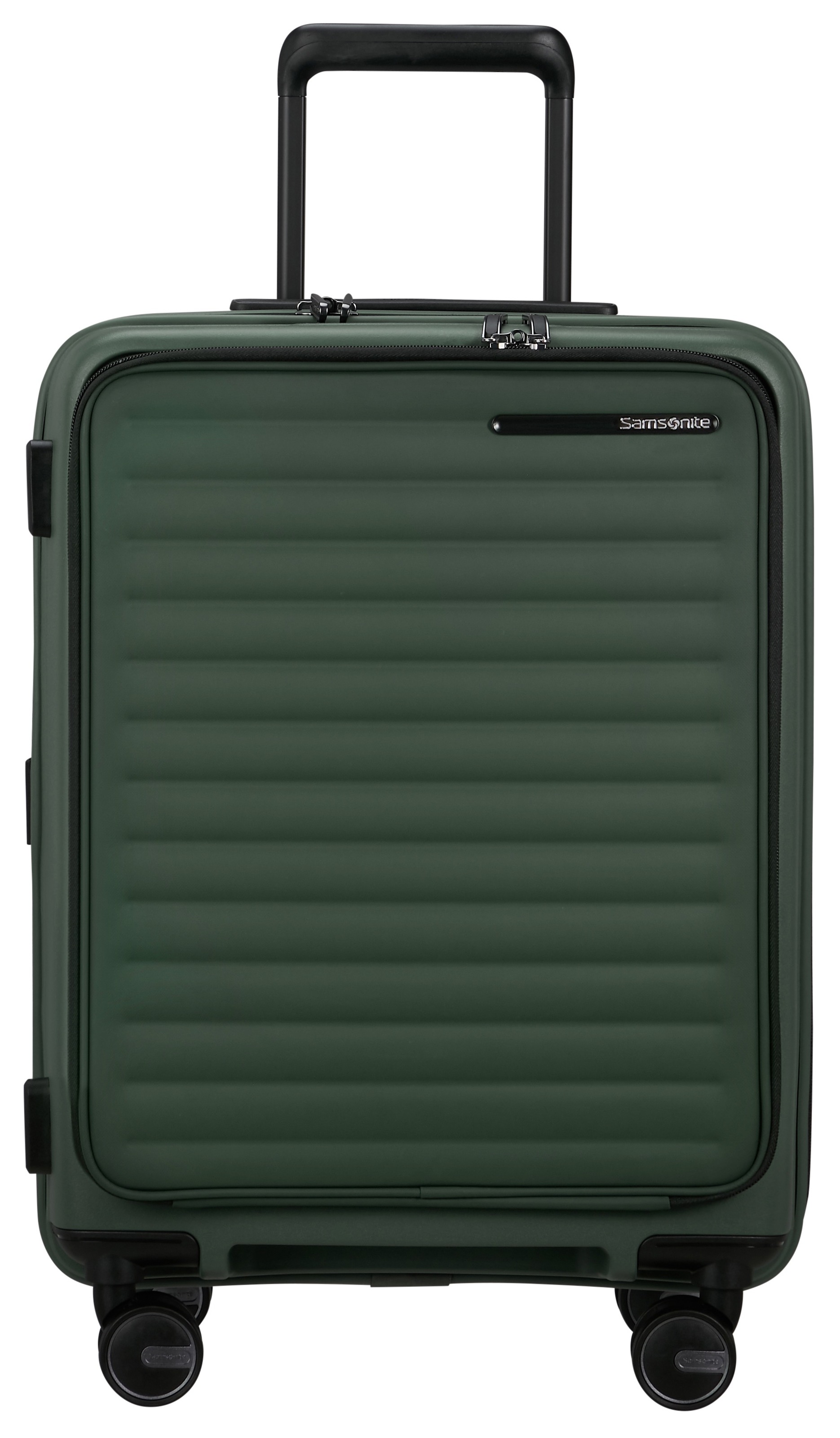 Samsonite Hartschalen-Trolley »RESTACKD, verschiedene Grössen und Farben«, (mit Packtaschen), 4 Rollen, Reisekoffer mit TSA Schloss Volumenerweiterung Packtaschen
