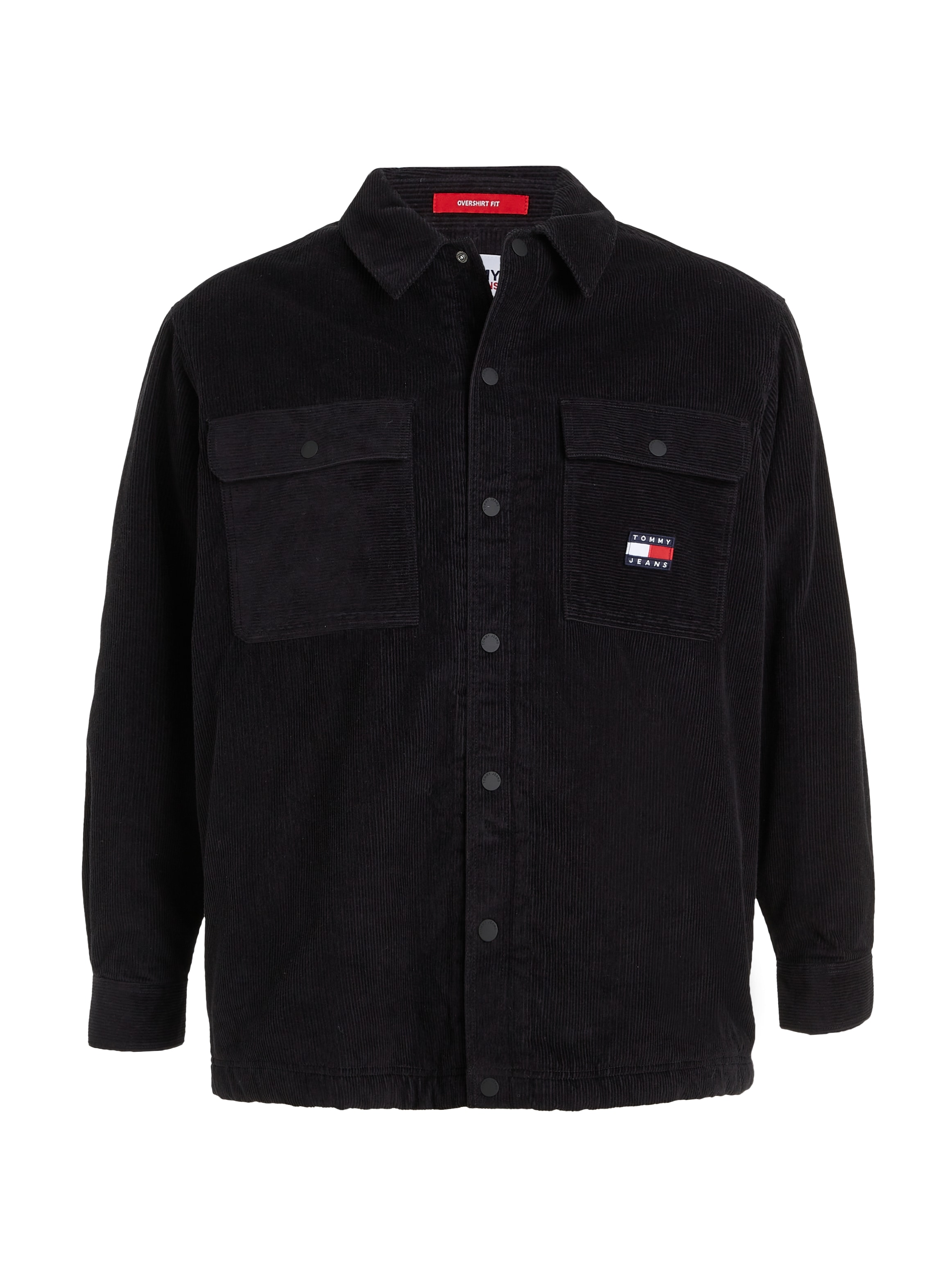 Tommy Jeans Plus Outdoorhemd »TJM PLUS SHERPA CORD OVRSHRT«