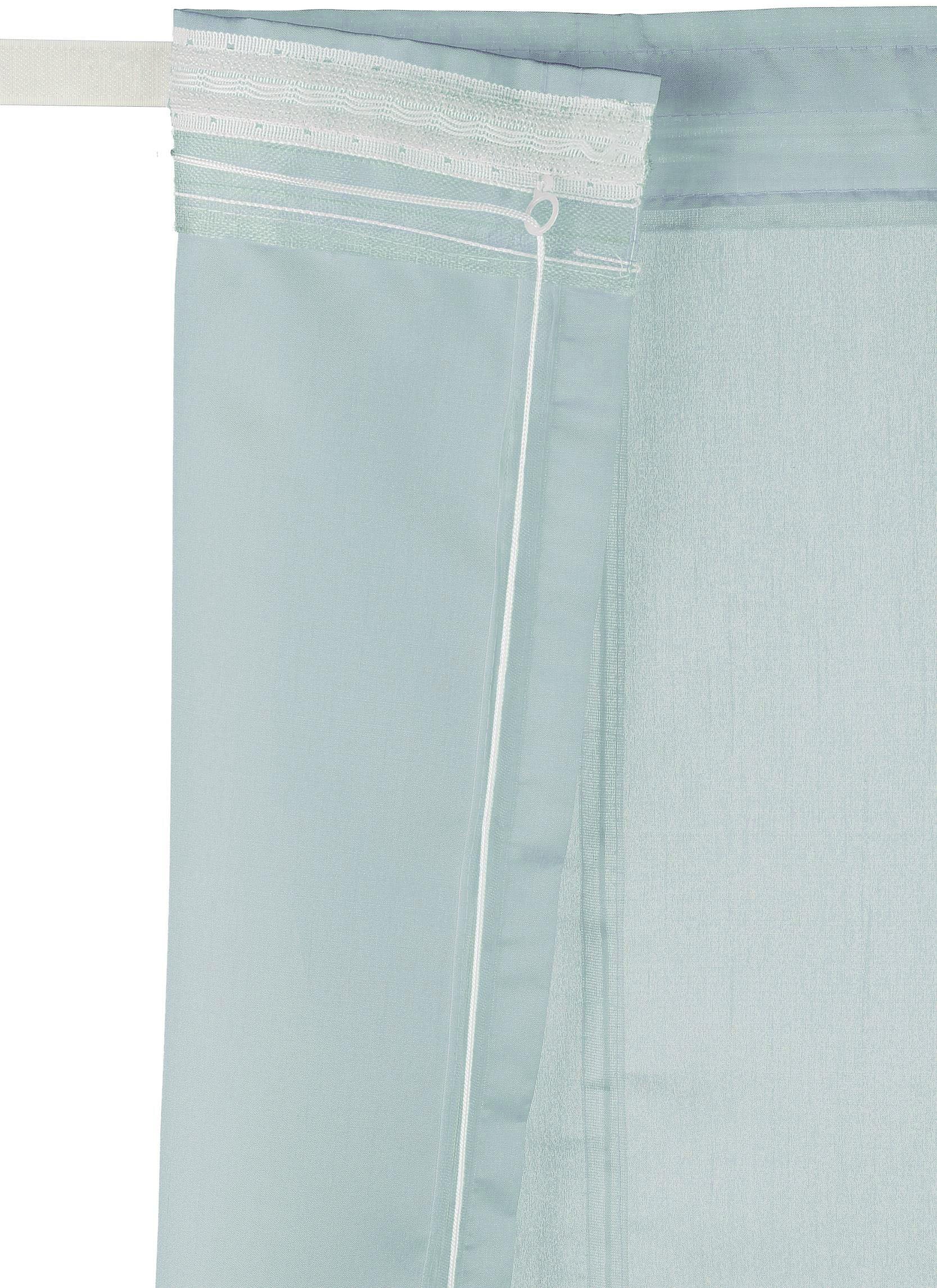 my home Raffrollo »VENEDIG«, mit Klettband, Halbtransparent, Polyester  günstig kaufen | Scheibengardinen