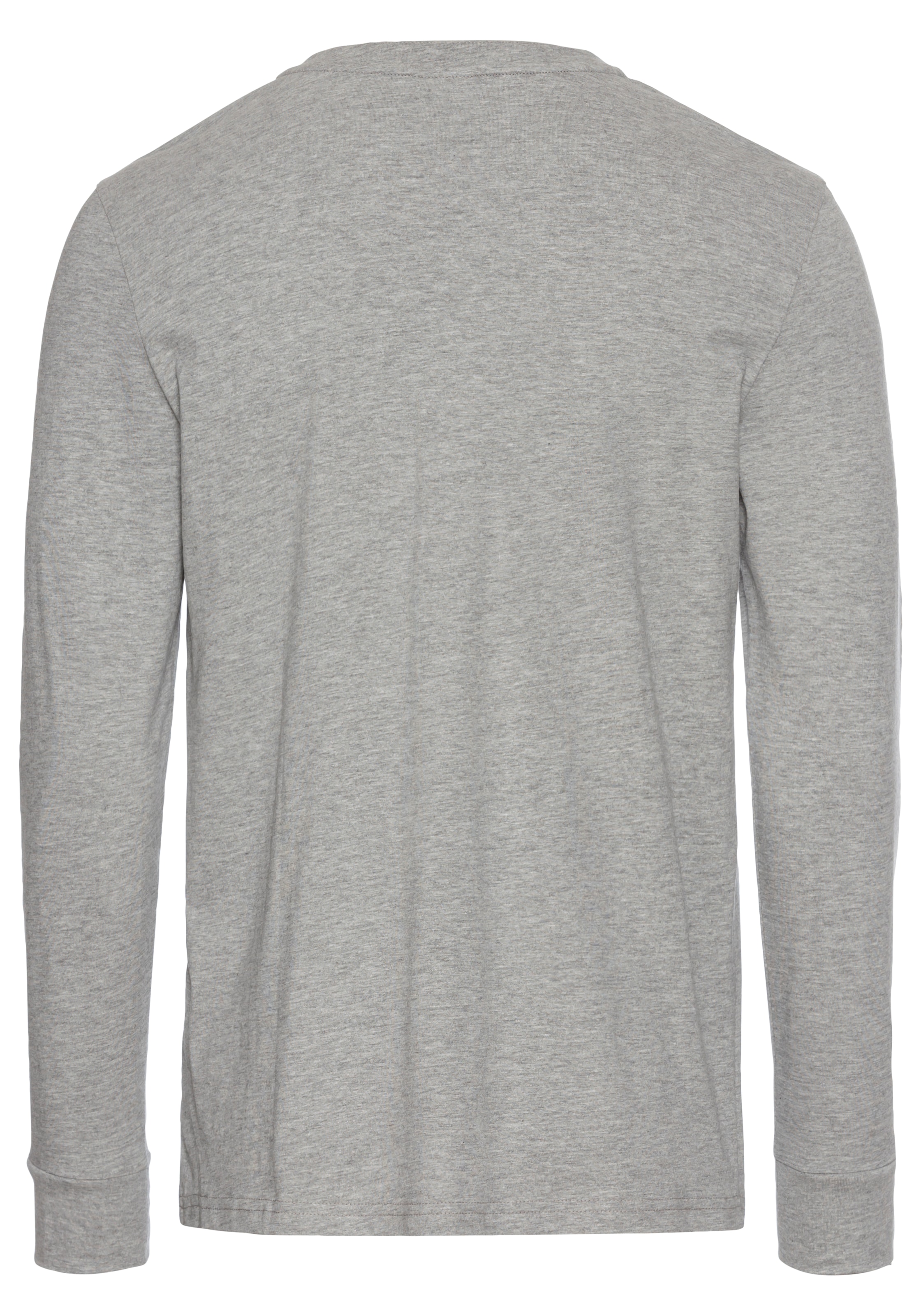 H.I.S Henleyshirt, (2-er Pack), mit Knopfleiste