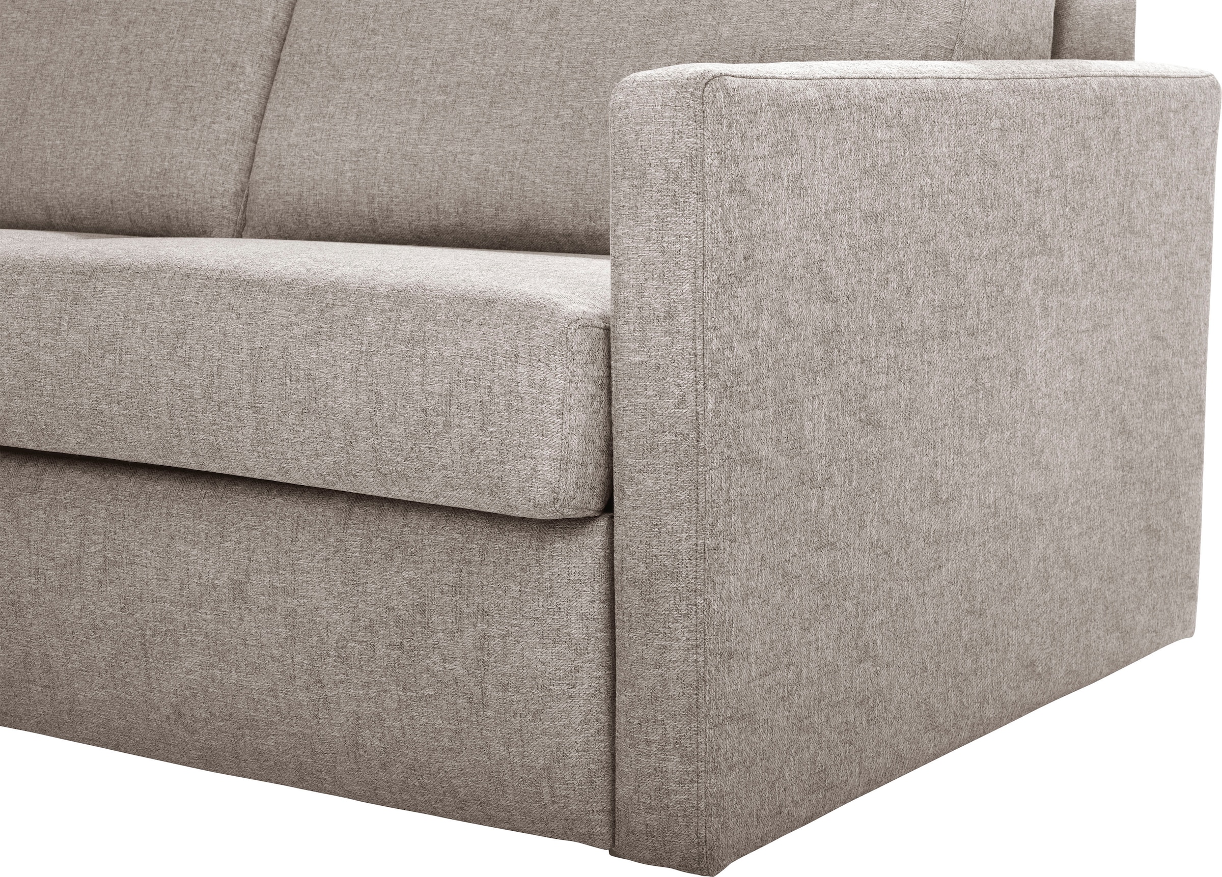 Places of Style Schlafsofa »Goldfarbenpoint 162 cm, Dauerschläfer, Liegefläche 120/200cm,«, 2-Sitzer mit Bettfunktion, Bonell-Federkernmatratze
