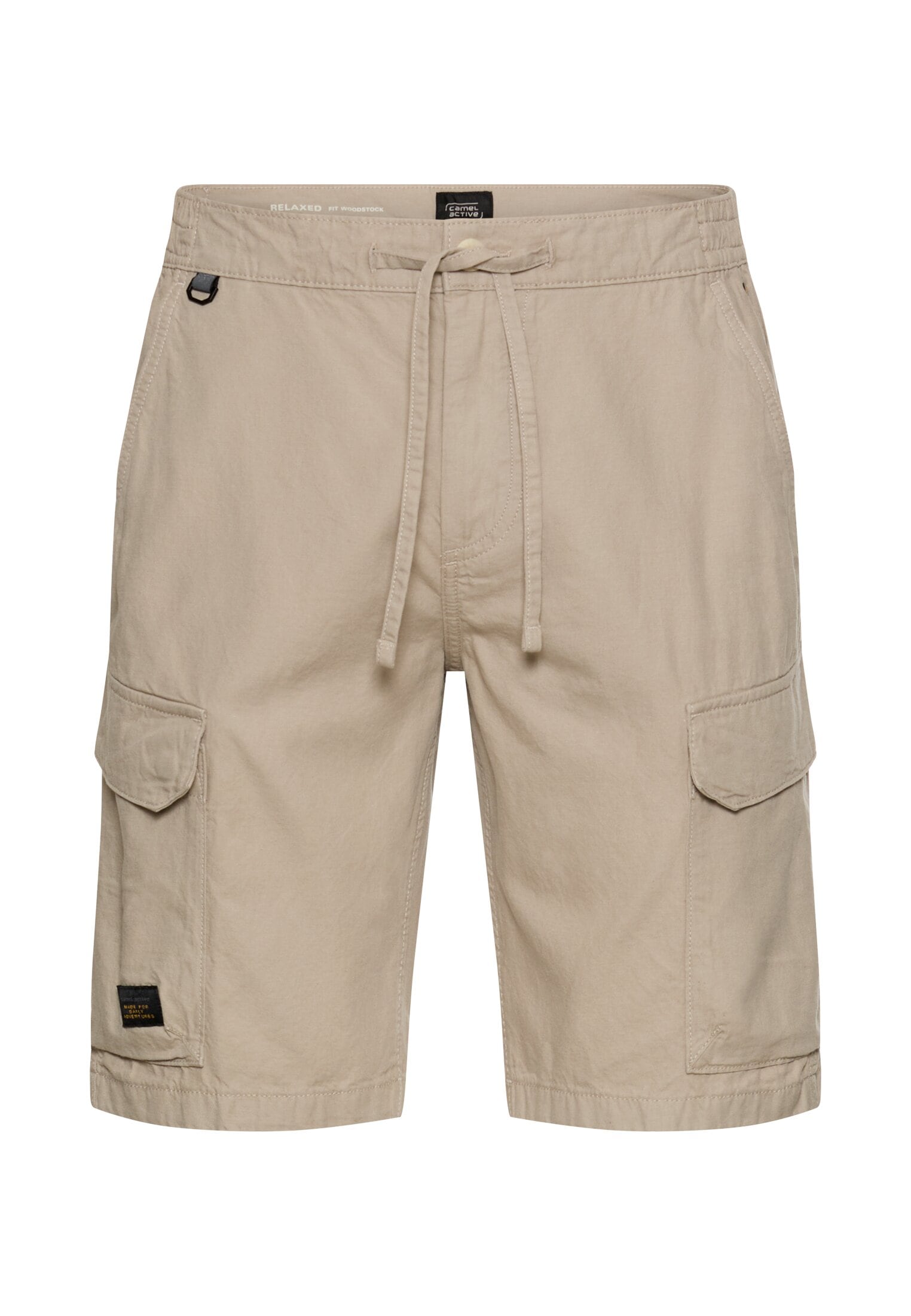 Image of camel active Cargoshorts mit Kordelzug und mit Leinen