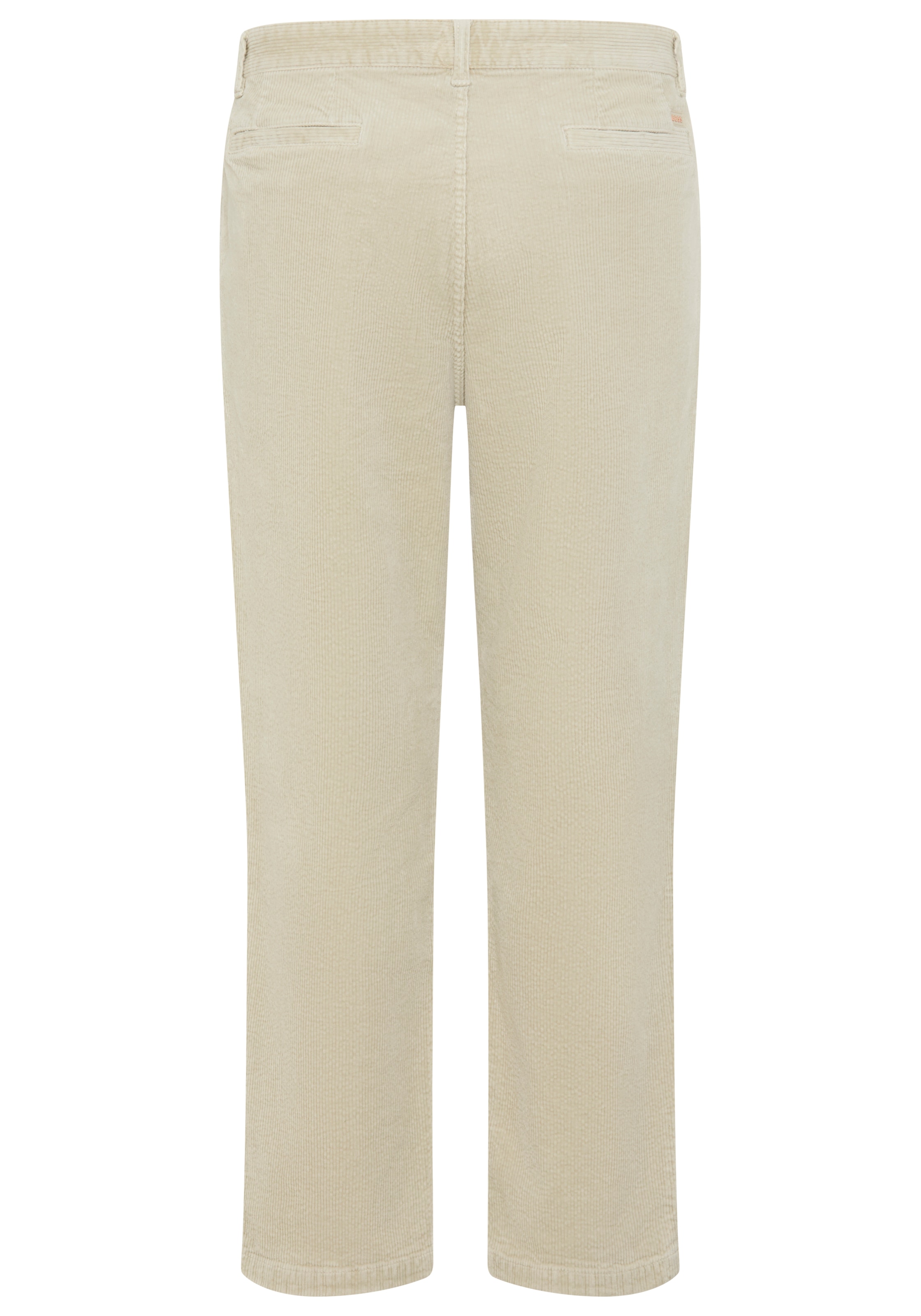 BOSS ORANGE Pantalon en velours côtelé »Pleated«  tapered fit, Feincord-Qualität, Bundfalte