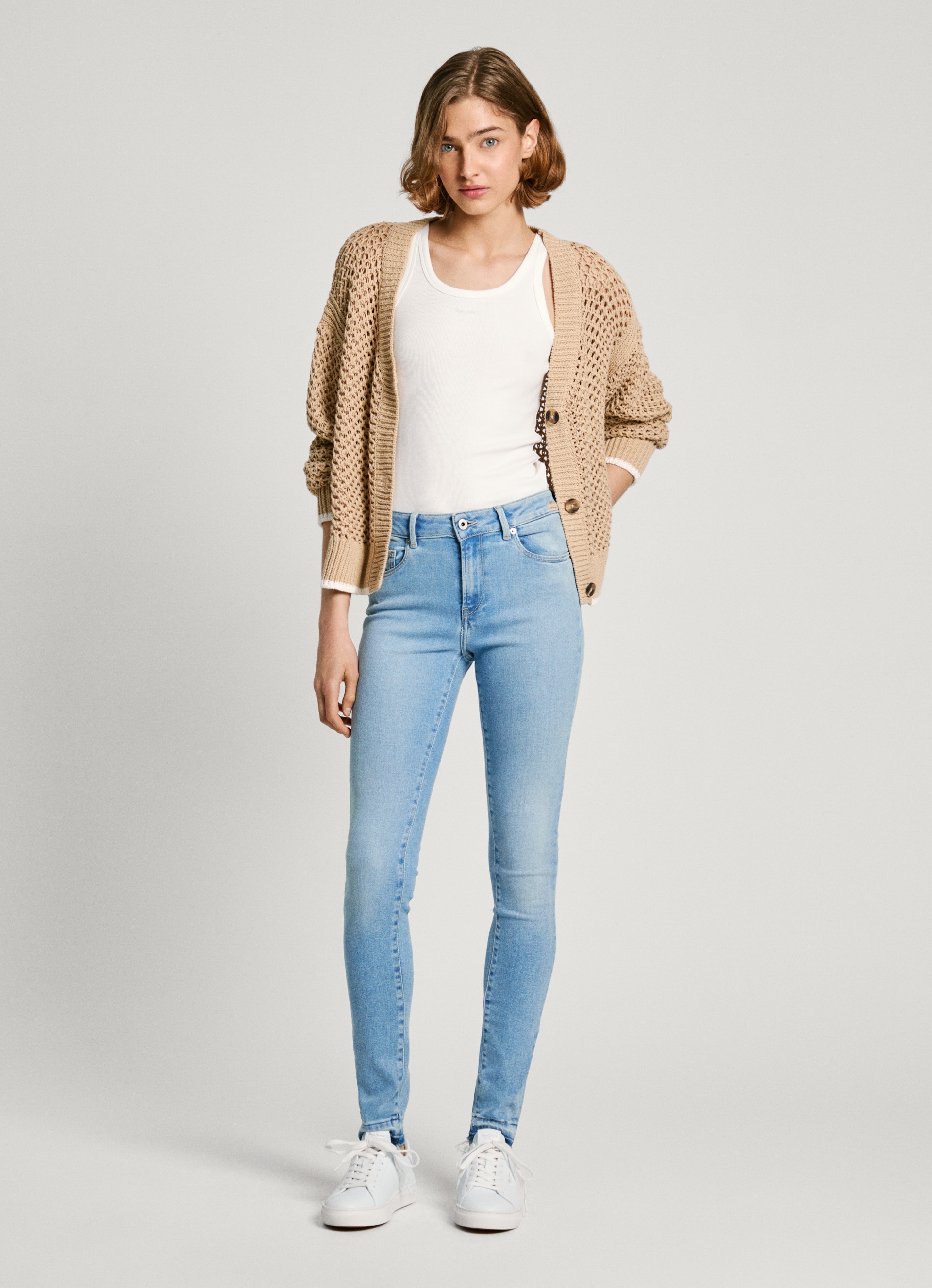 Pepe Jeans Skinny-fit-Jeans »SKINNY JEANS MW«, in verschiedenen Waschungen