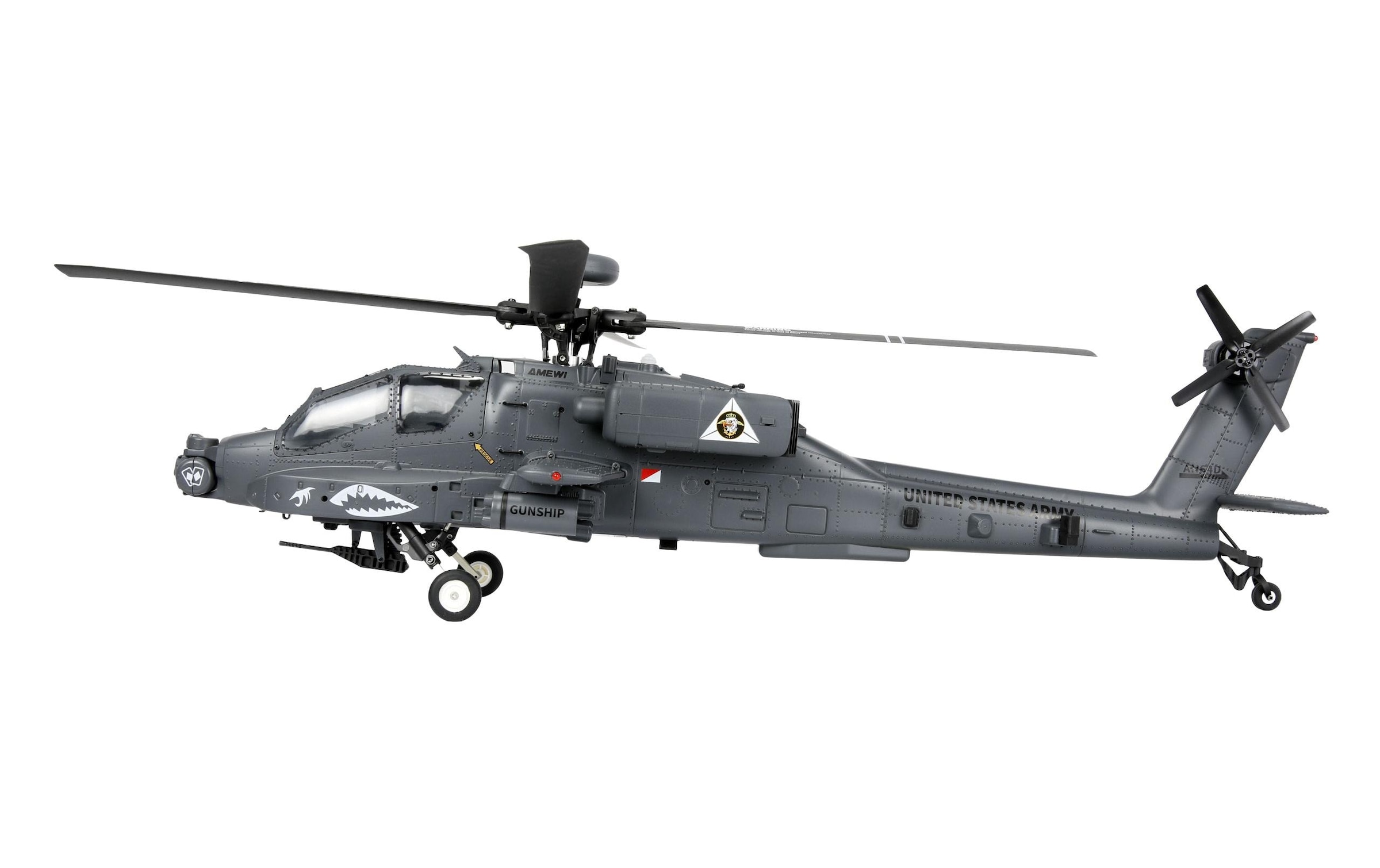 Amewi Hélicoptère RC »Apache AH-64D CP RTF Grau«