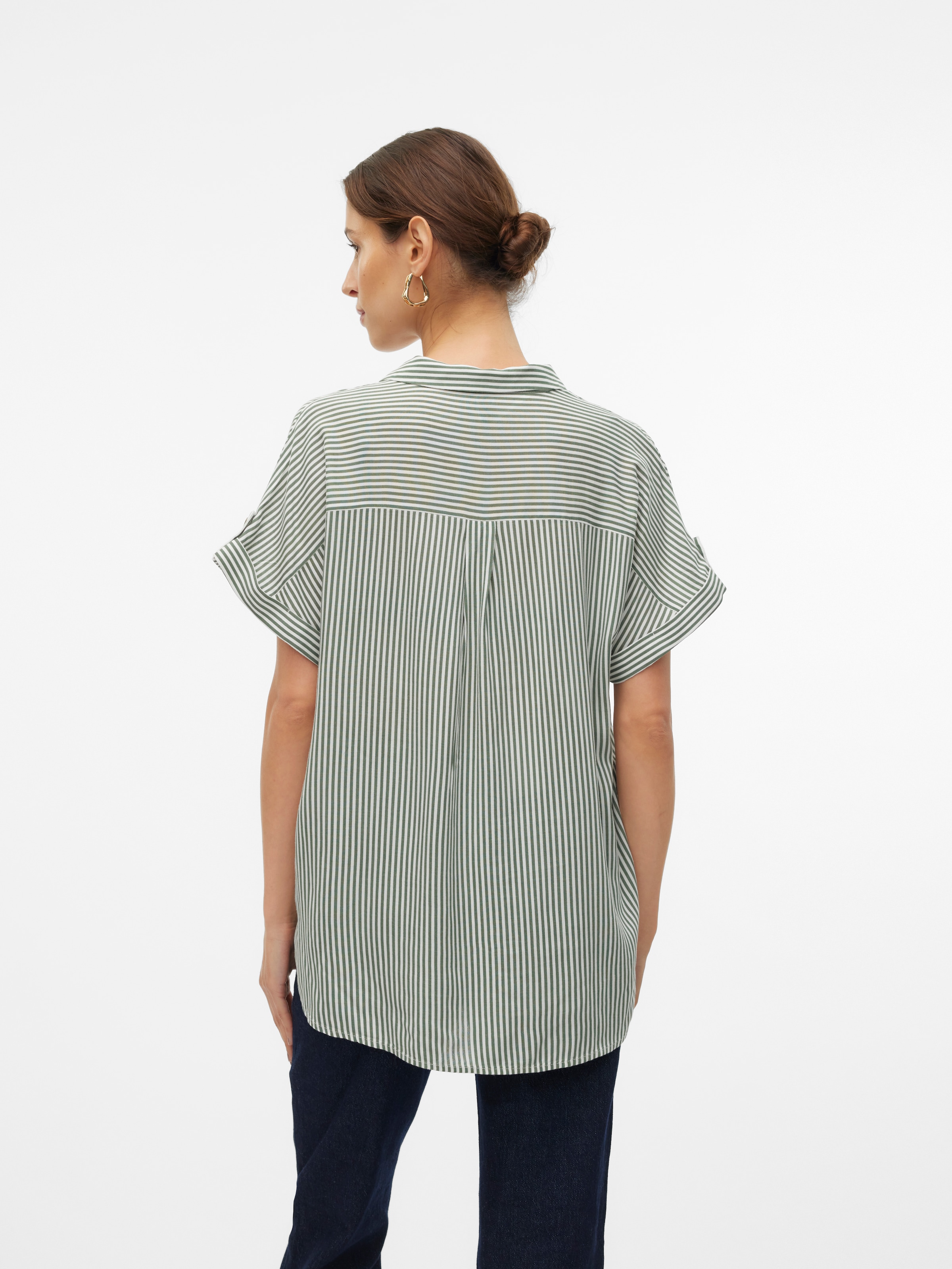 Vero Moda Hemdbluse »VMBUMPY S/S SHIRT WVN GA NOOS«