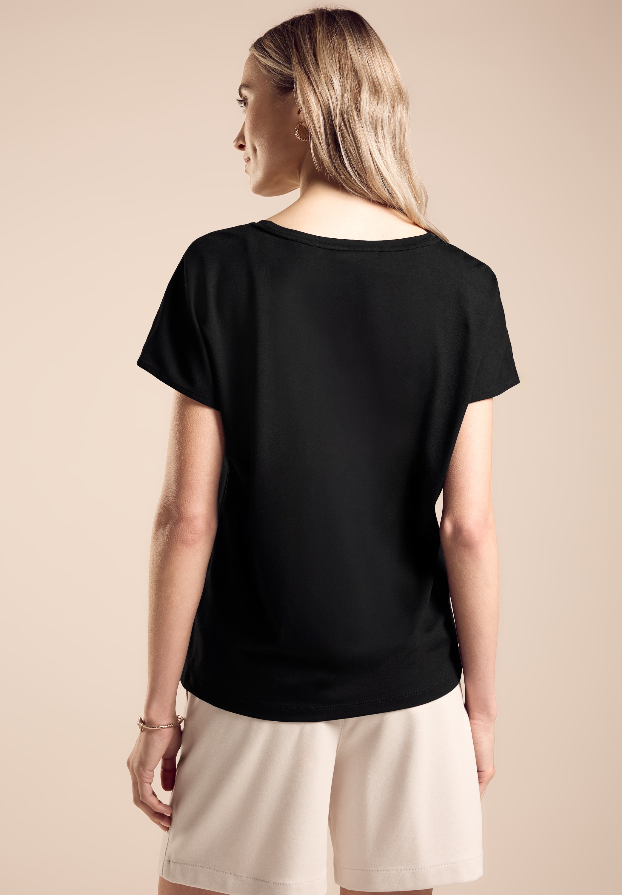 STREET ONE Spitzentop, mit Spitze