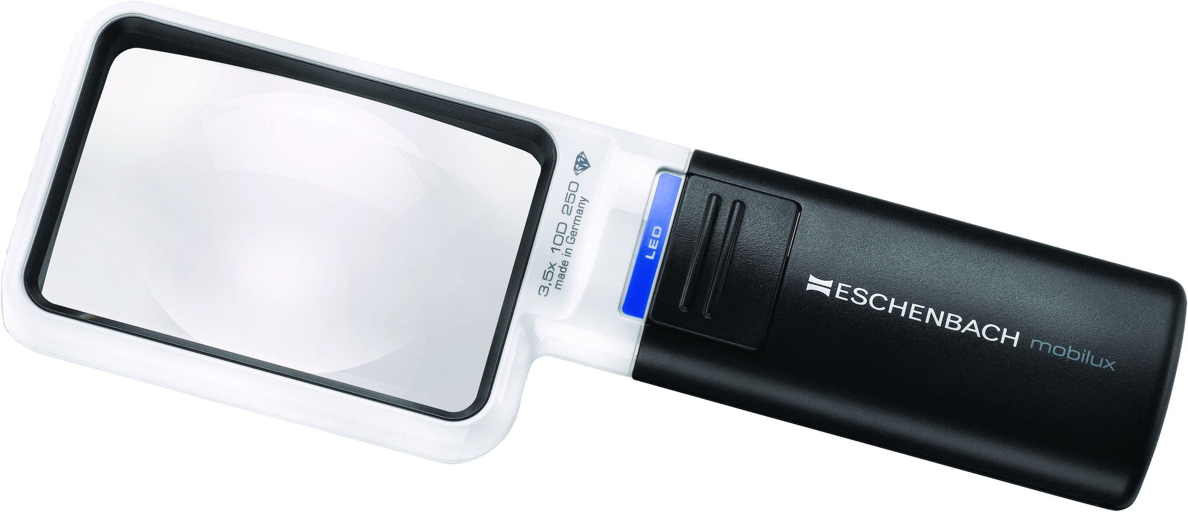 Eschenbach Optik Leuchtlupe »mobilux LED« Stromsparend, LED-Technik, 3,5-fach Vergrösserung