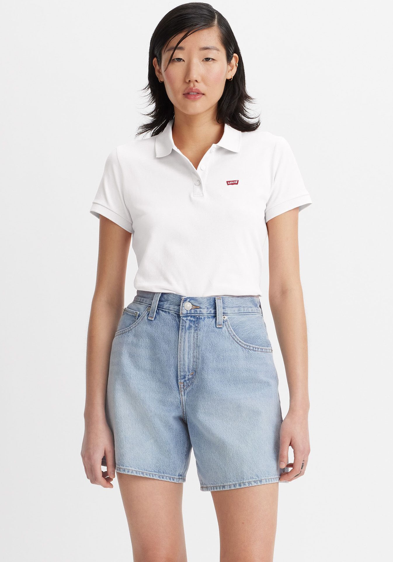 Levi's® Poloshirt »LEVI'S HM POLO« Piqué aus elastischer Baumwollmischung