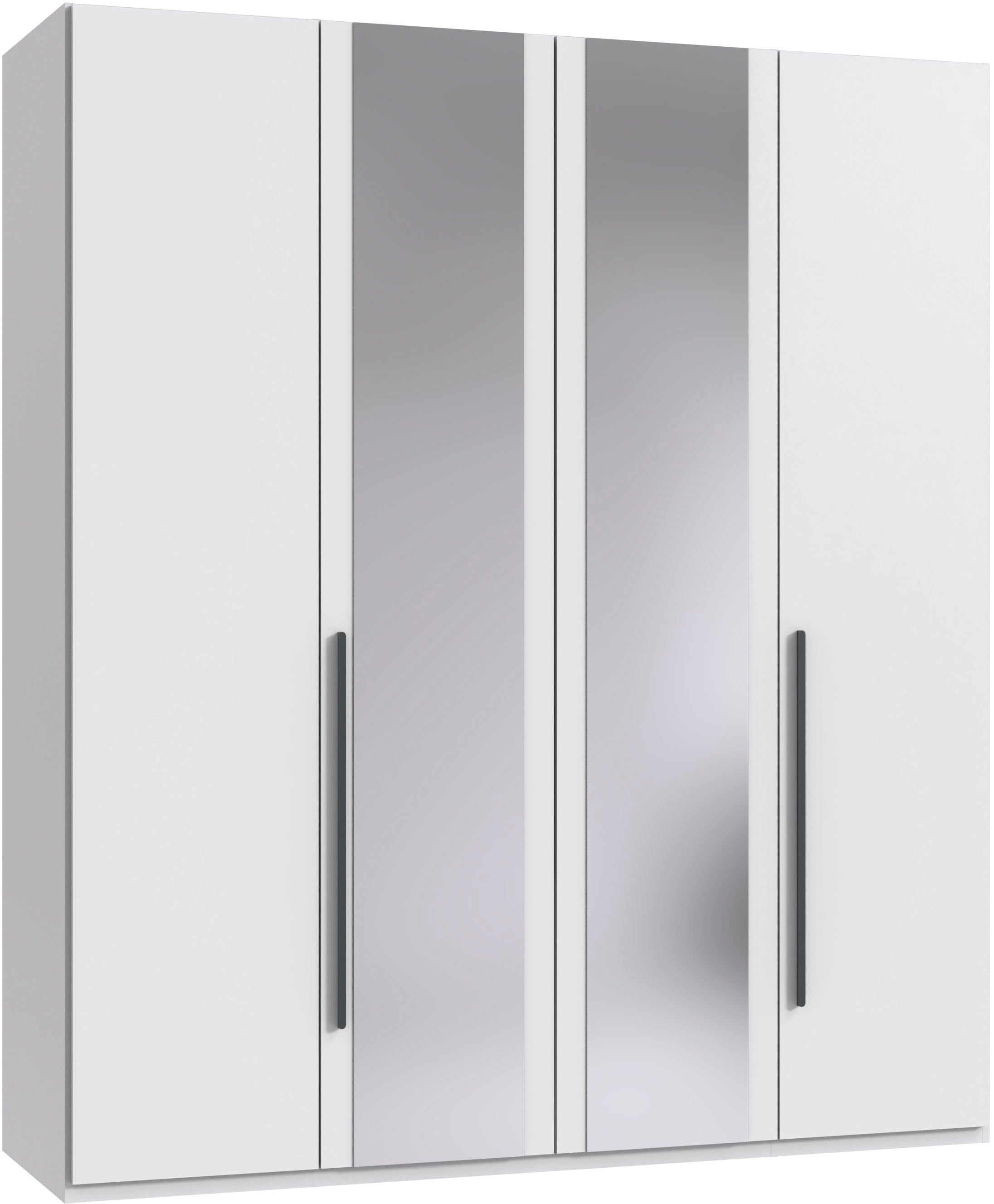 Image of Wimex Drehtürenschrank "London in den Breiten 180cm, 225cm und 270cm erhältlich, inkl. Spiegel" Kleiderschrank wahlweise mit Basic- o. Premium-Ausstattung erhältlich