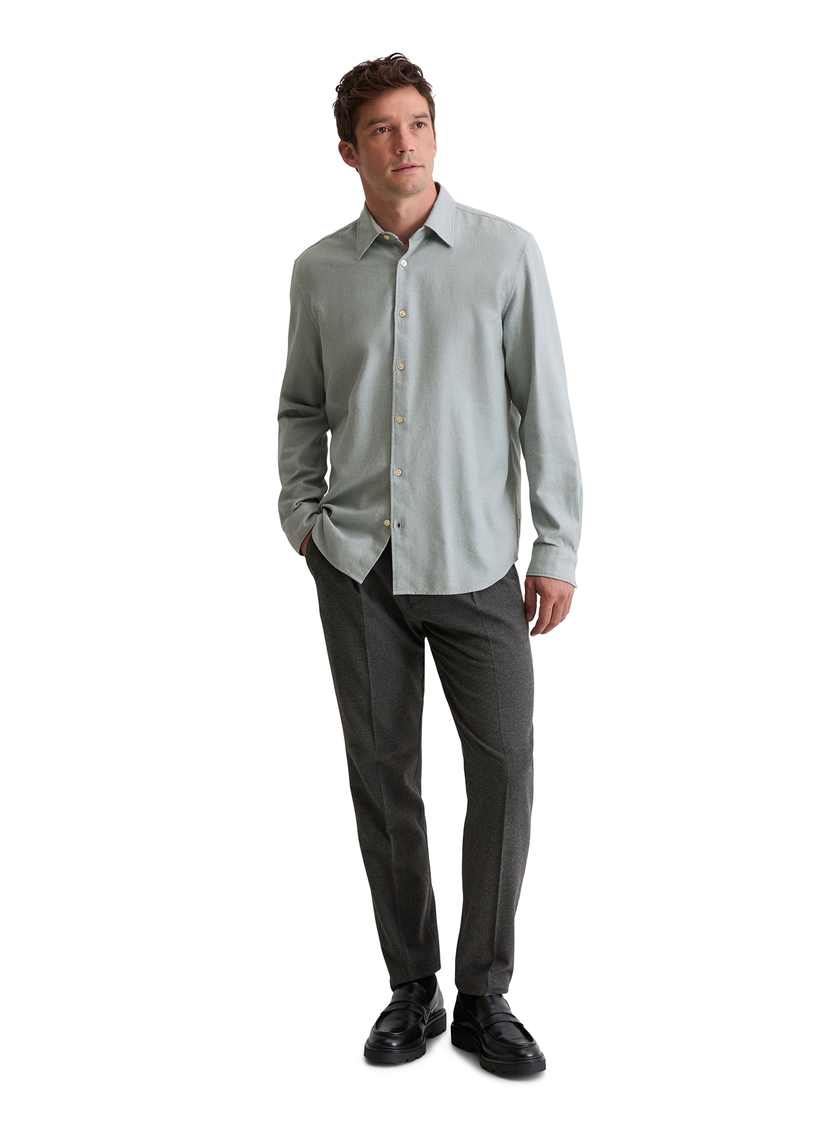 Marc O'Polo Chemise d'affaires sanft meliert