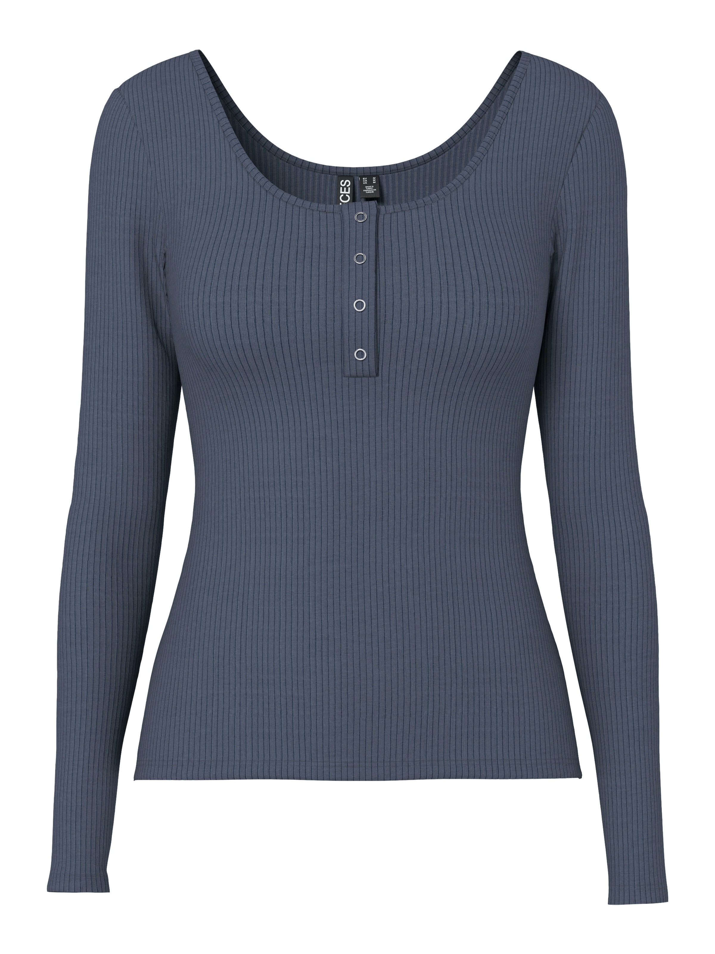 pieces Langarmshirt »PCKITTE LS TOP NOOS BC«