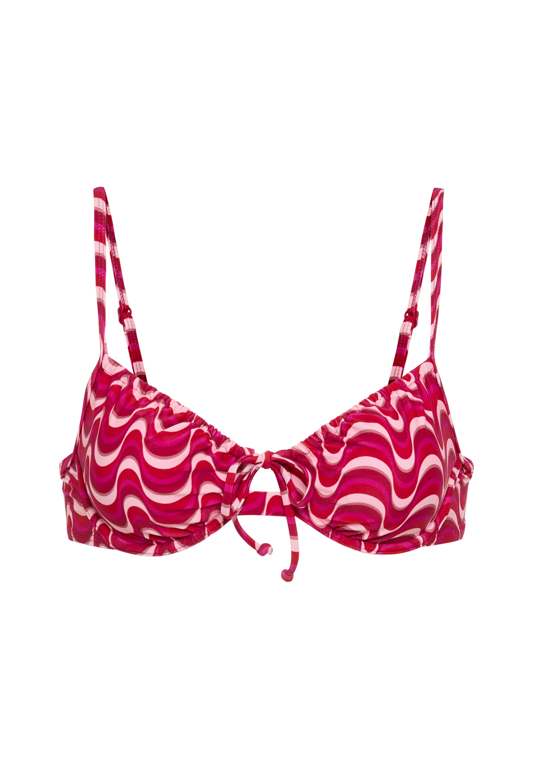 LSCN by LASCANA Bügel-Bikini-Top »Echo« mit trendigem Alloverprint