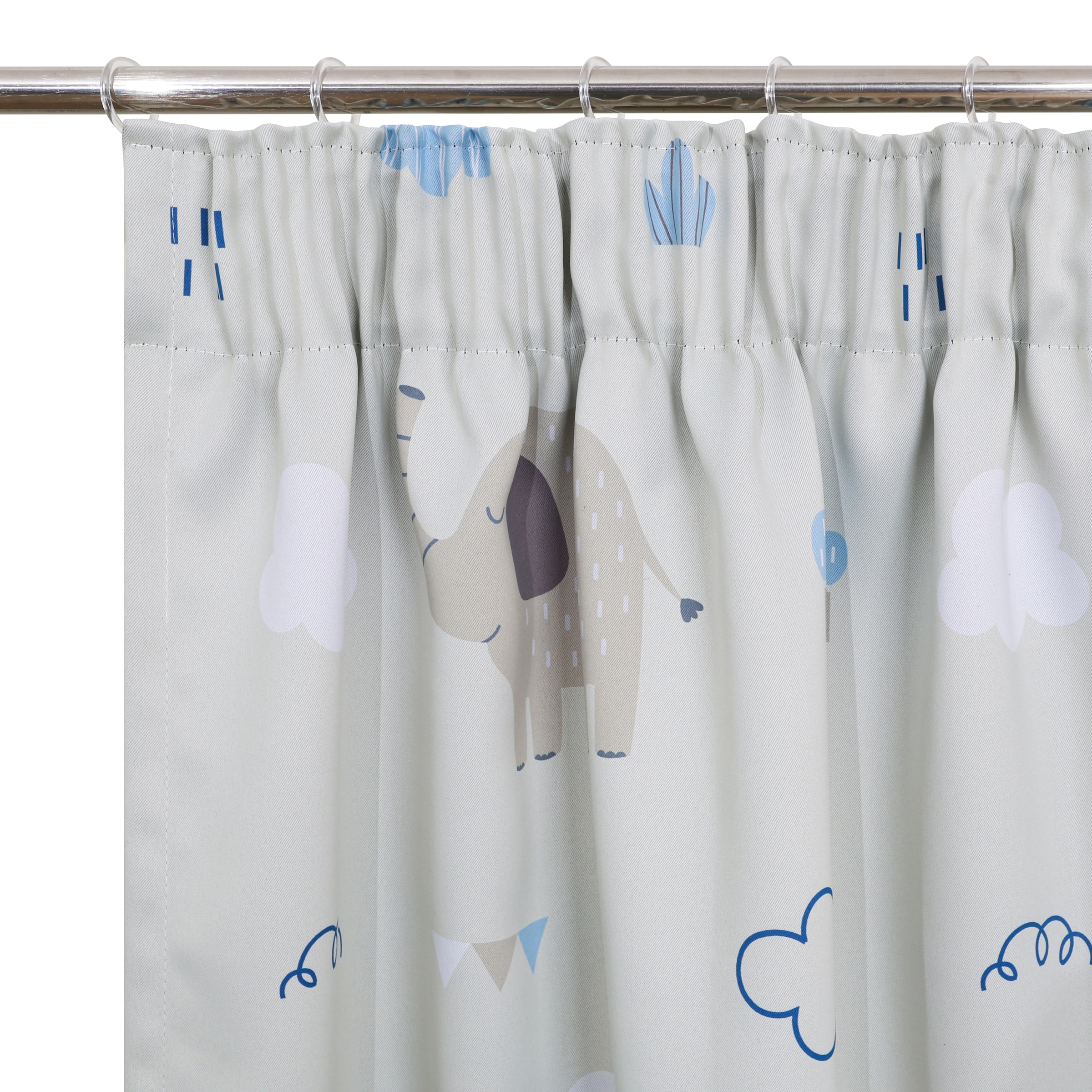 GOODproduct »Maurrice« Bande multifonctionnelle 1 cuis tlg. opaque, bande multifonction, facile d'entretien, motif éléphant