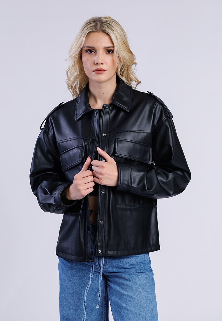 Image of Freaky Nation Lederjacke "T-Lorca"