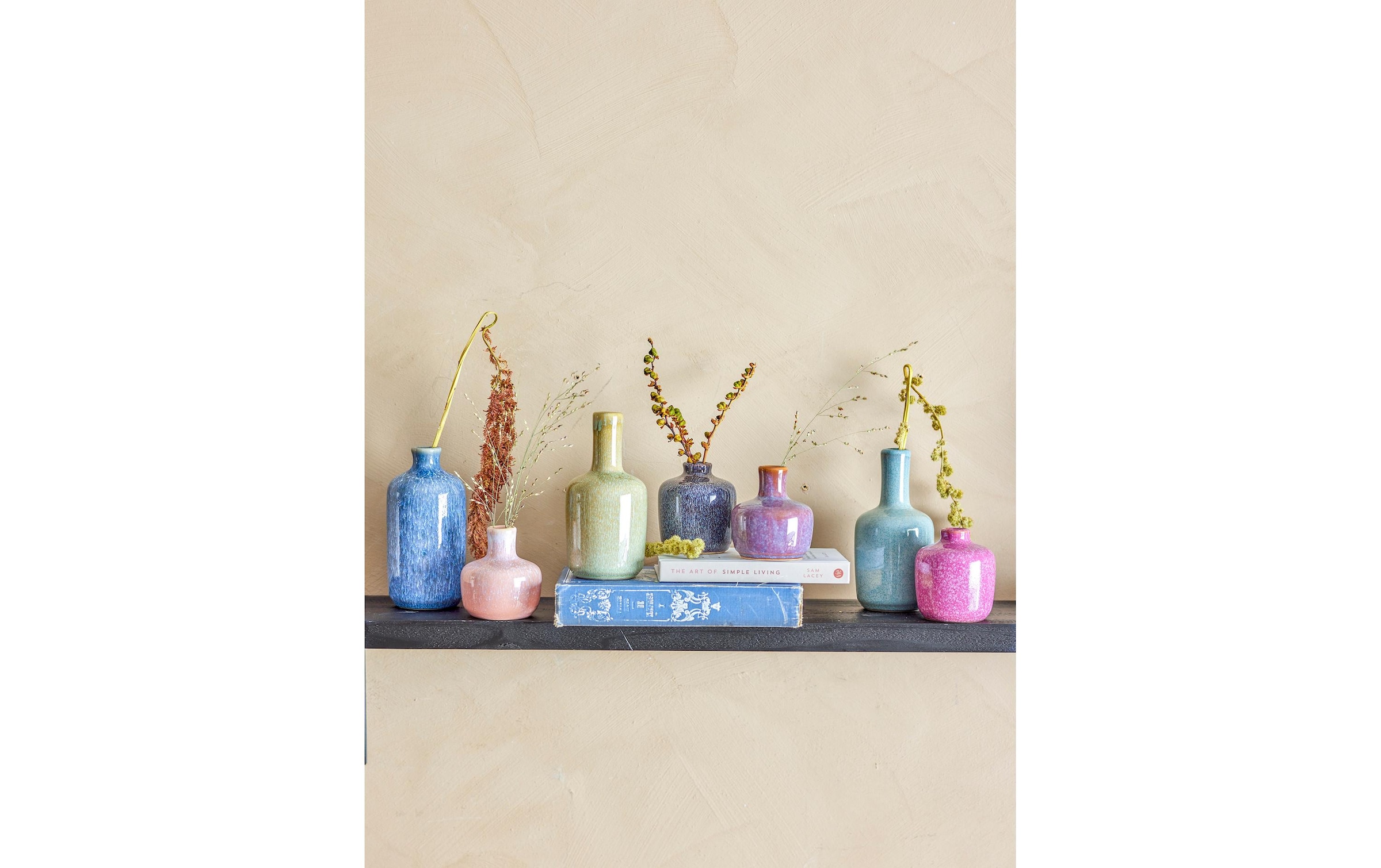 Bloomingville Dekovase »Maien 14 cm Mehrfarbig«