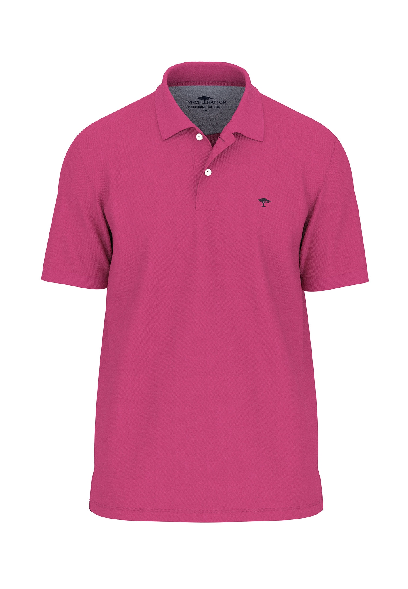 FYNCH-HATTON Polo mit kleinem Markenlogo